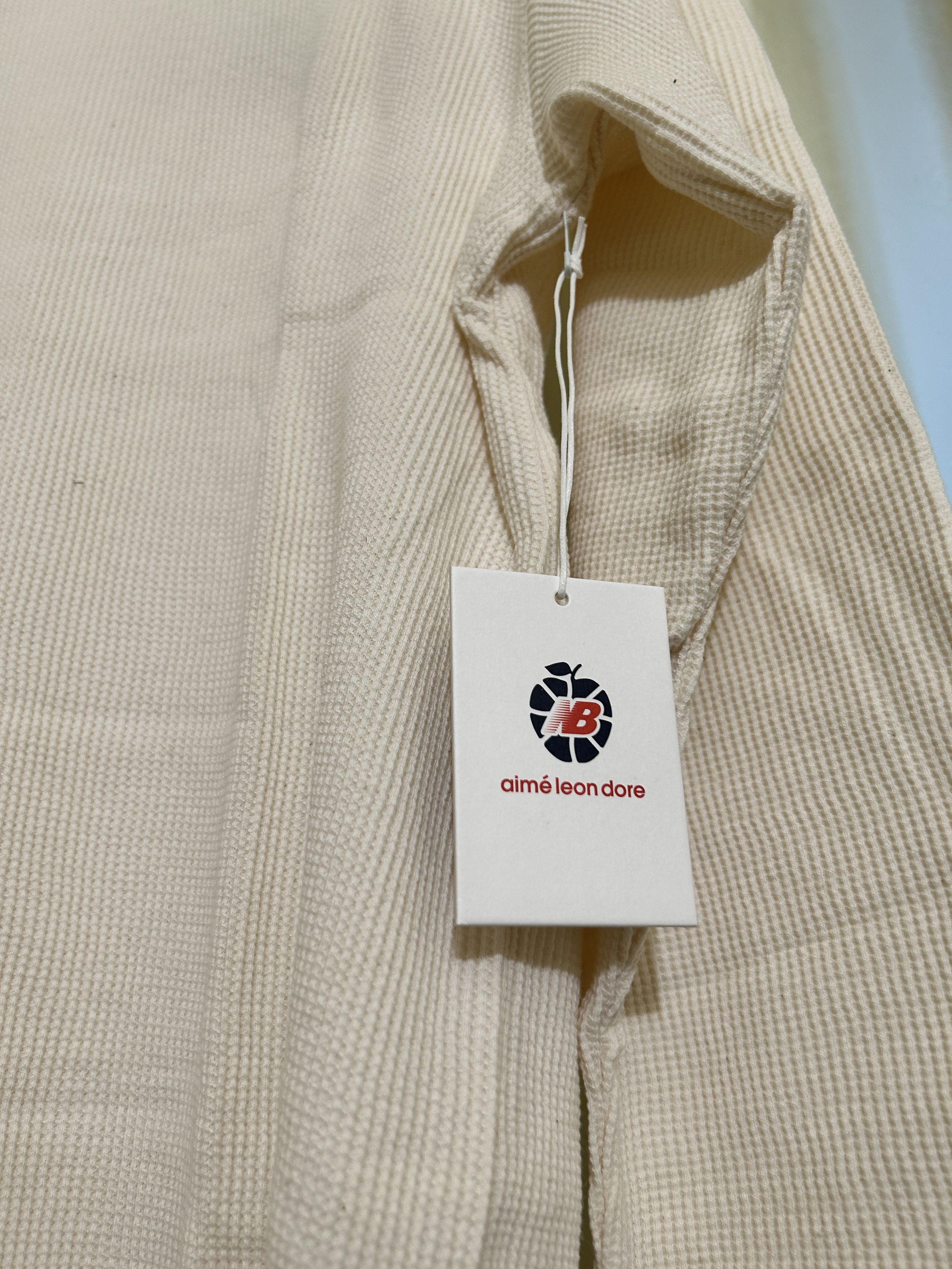 Aime Leon Dore × New Balance Long sleeve Mockneck Thermal Cream L/S Size US M / EU 48-50 / 2 - 3 Thumbnail