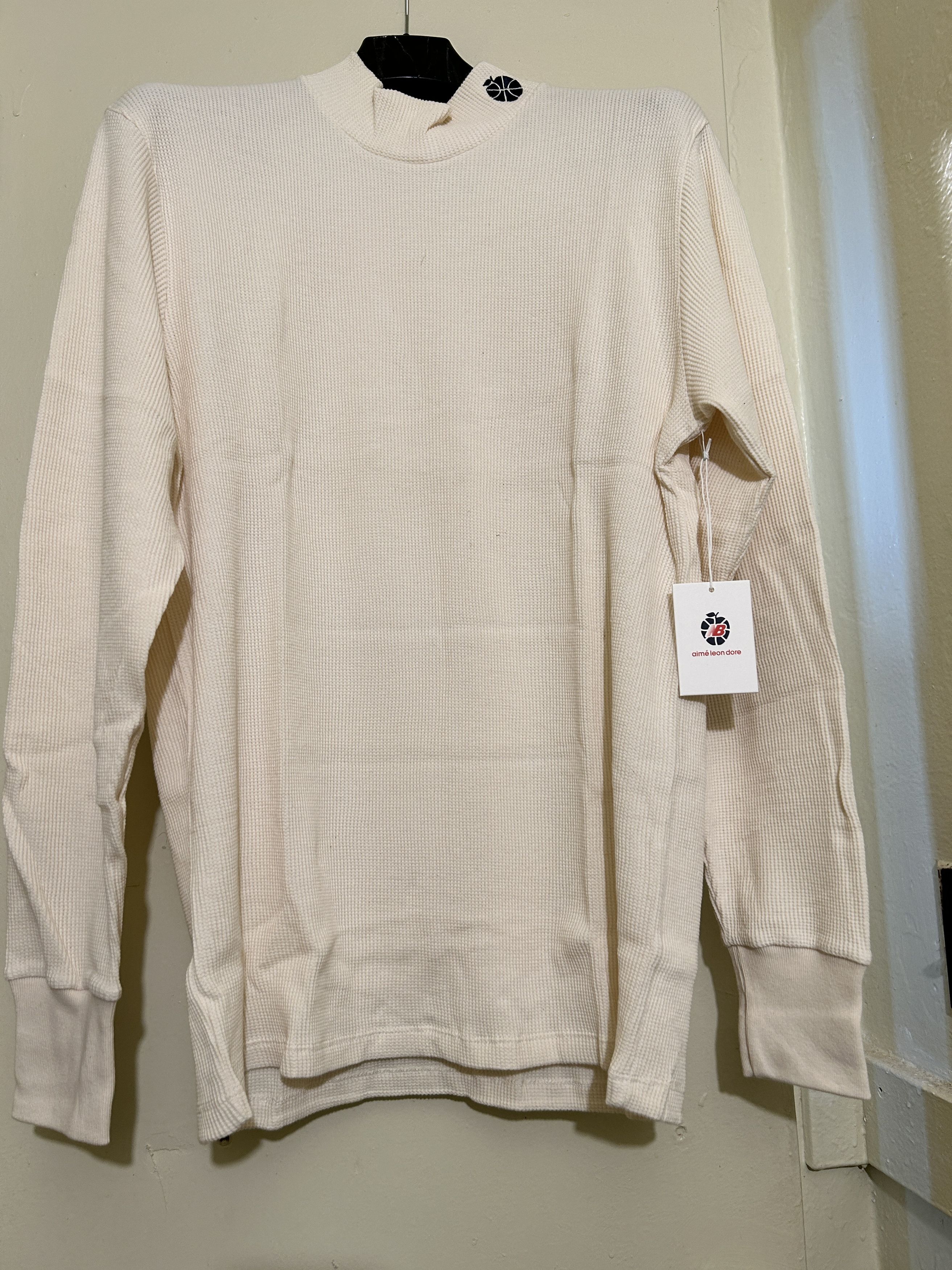 Aime Leon Dore × New Balance Long sleeve Mockneck Thermal Cream L/S Size US M / EU 48-50 / 2 - 1 Thumbnail