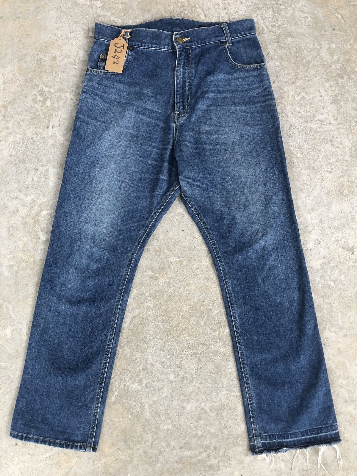 Issey Miyake Mercibeaucoup x Lee Distressed Jeans Issey Miyake Size US 33 - 1 Thumbnail