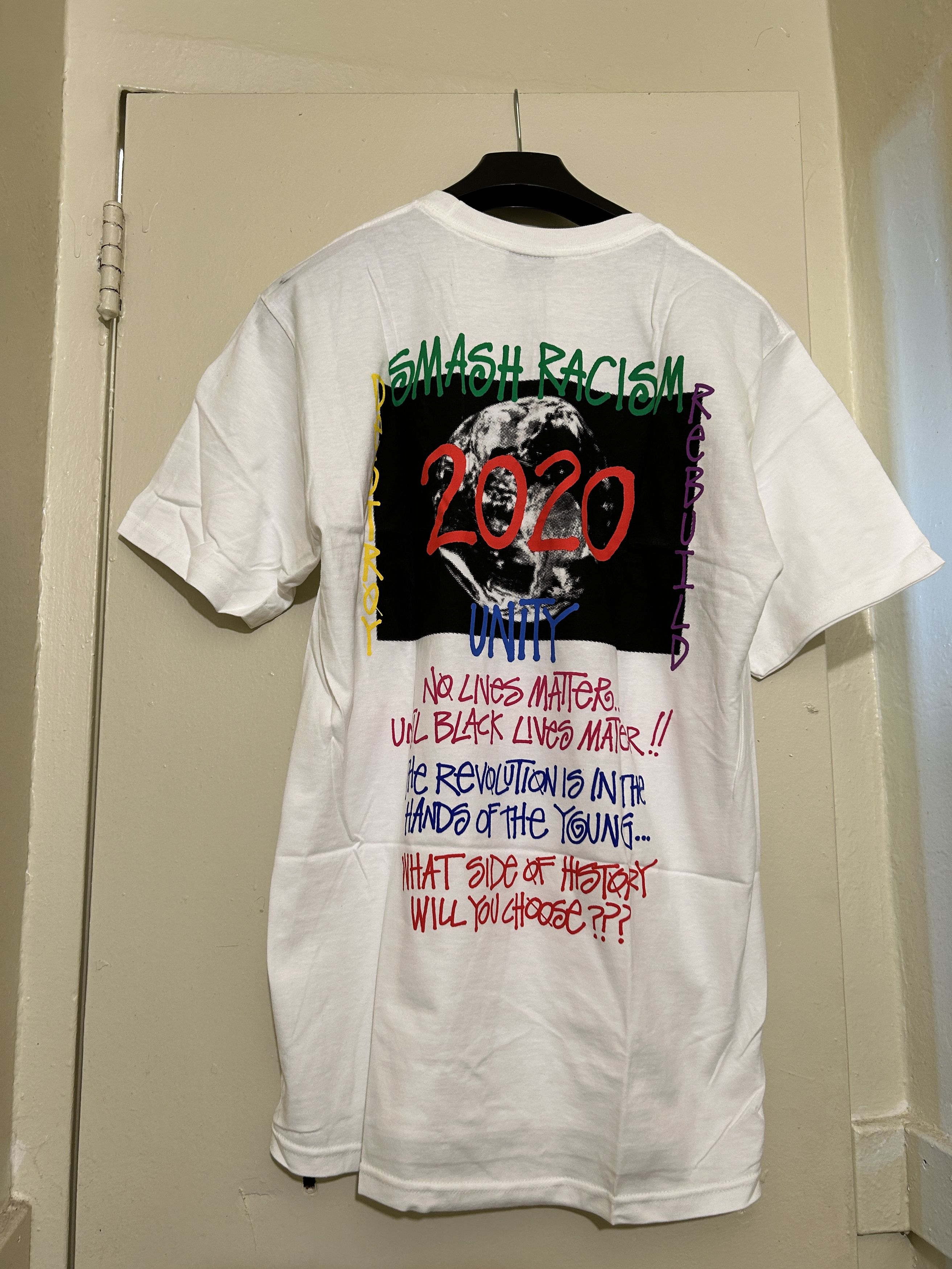 Dover Street Market × Stussy Stussy 40th Anniversary Earth In the Corner Pocket Tee 2020 Size US M / EU 48-50 / 2 - 1 Thumbnail