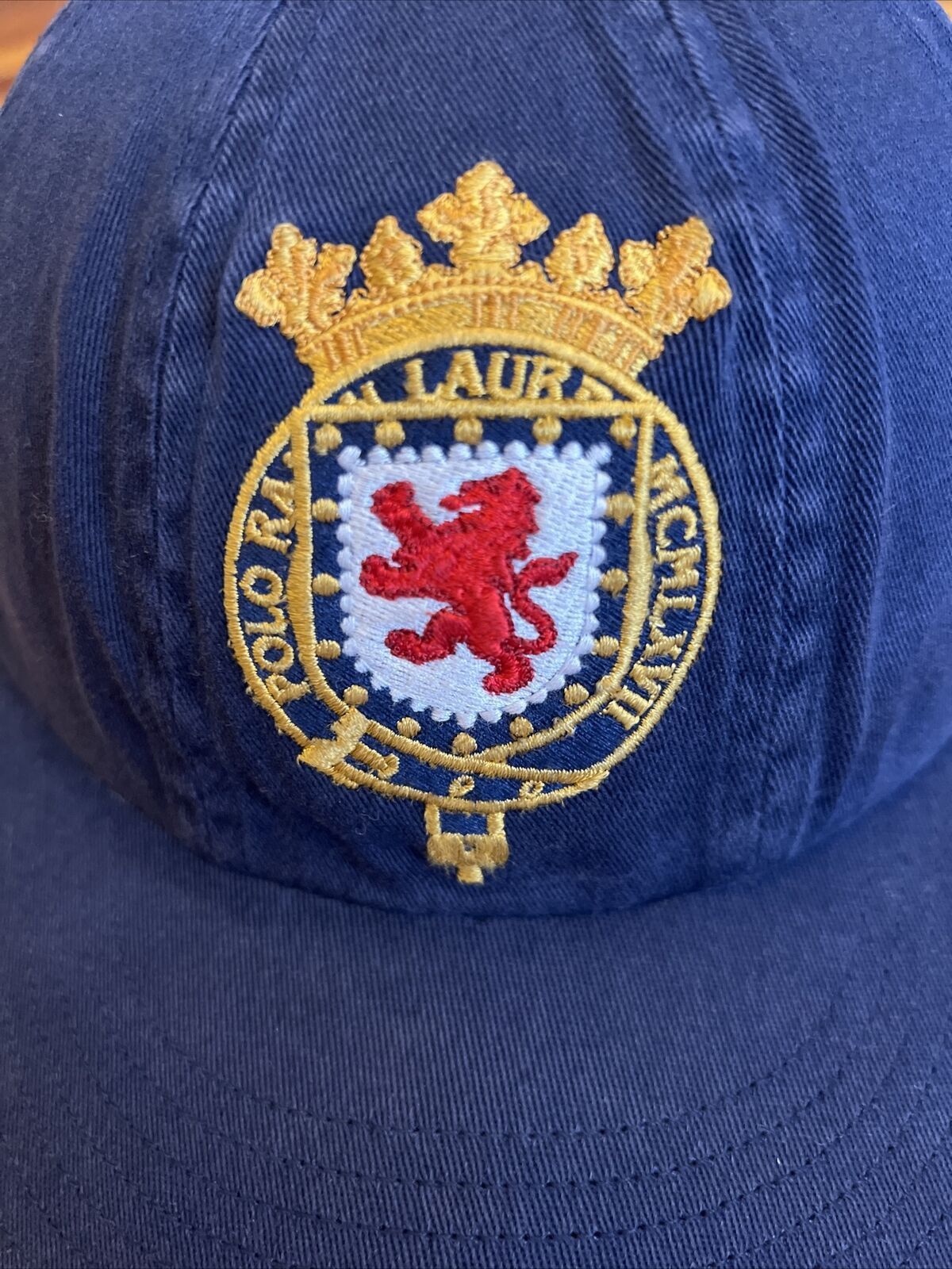 Polo Ralph Lauren Vintage Polo Ralph Lauren Fitted Crest Cap Hat Medium Size 36 - 3 Thumbnail