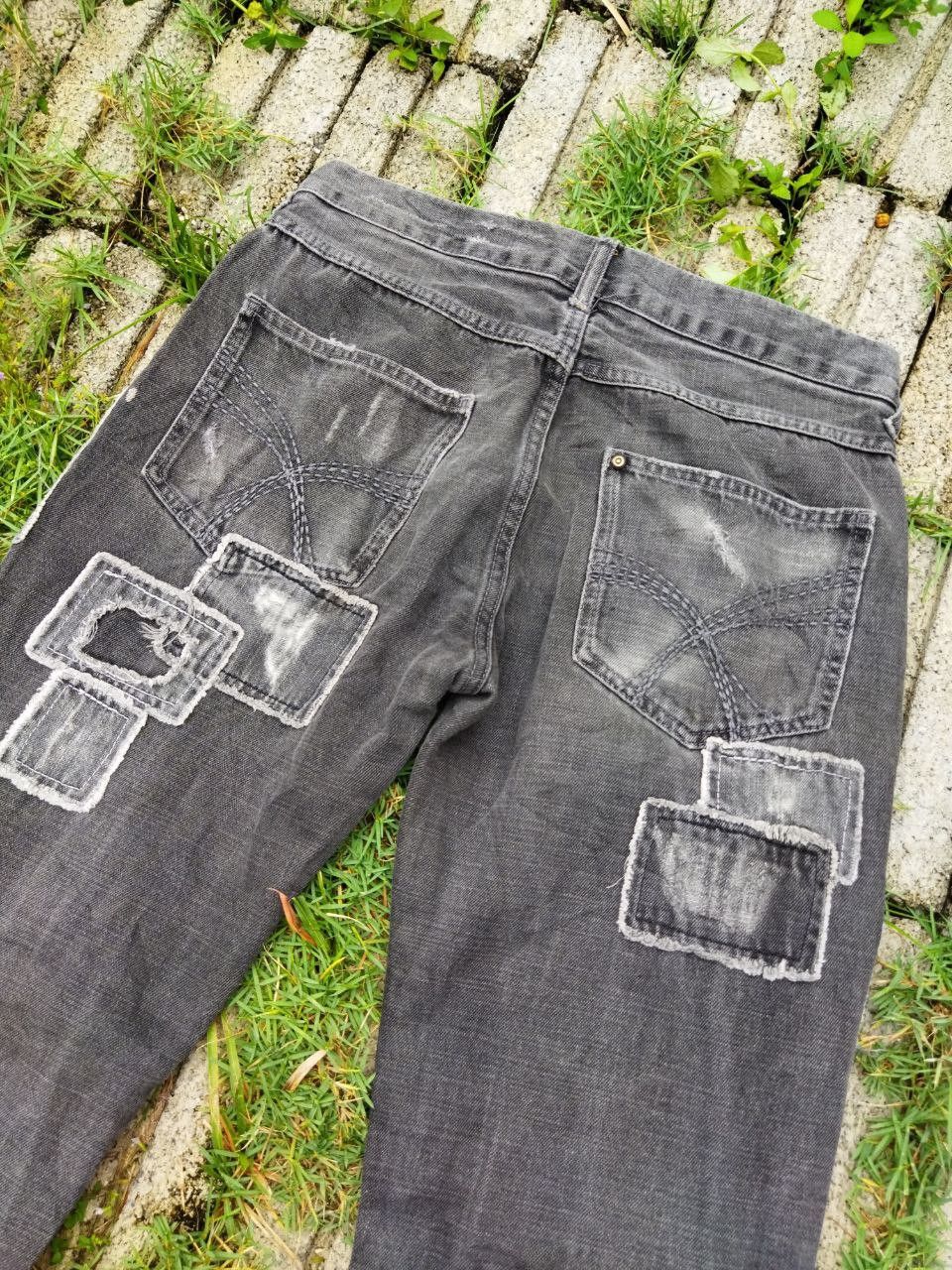 Japanese Brand Vintage Avail Japan Patches Distressed Jeans Size US 32 / EU 48 - 9 Thumbnail