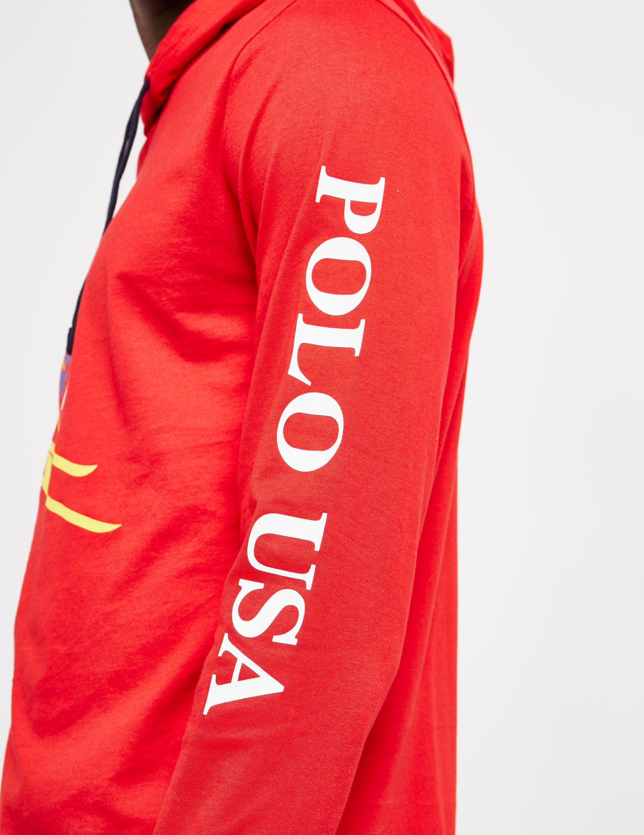 Polo Ralph Lauren Polo Ralph Lauren Polo Ski Skier POLO USA Hoodie XXL Size US XXL / EU 58 / 5 - 5 Thumbnail
