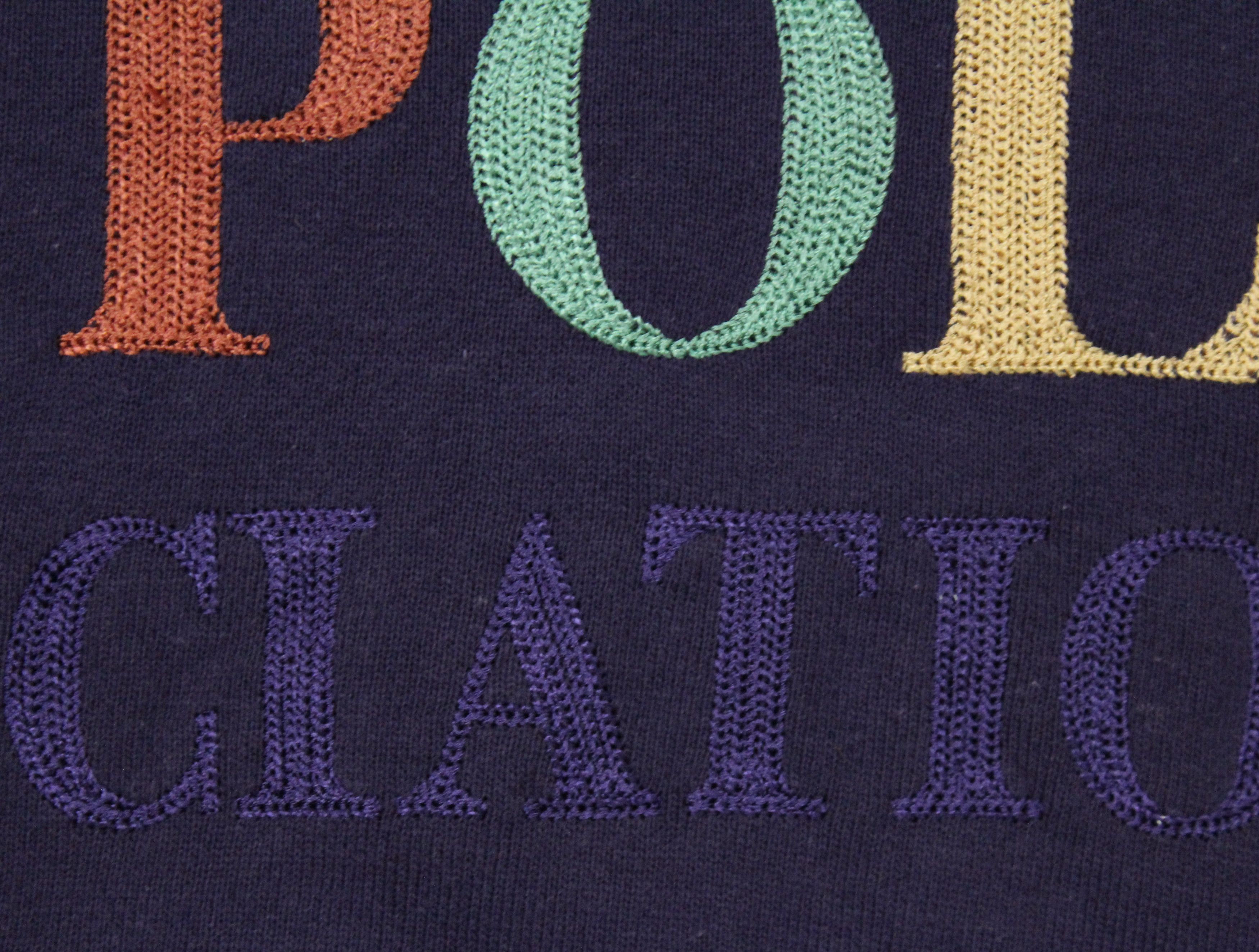 Japanese Brand × U.S. Polo Assn. × Vintage vintage US POLO ASSN Sweatshirt Embroidered Logo Spell Out Size US L / EU 52-54 / 3 - 7 Thumbnail
