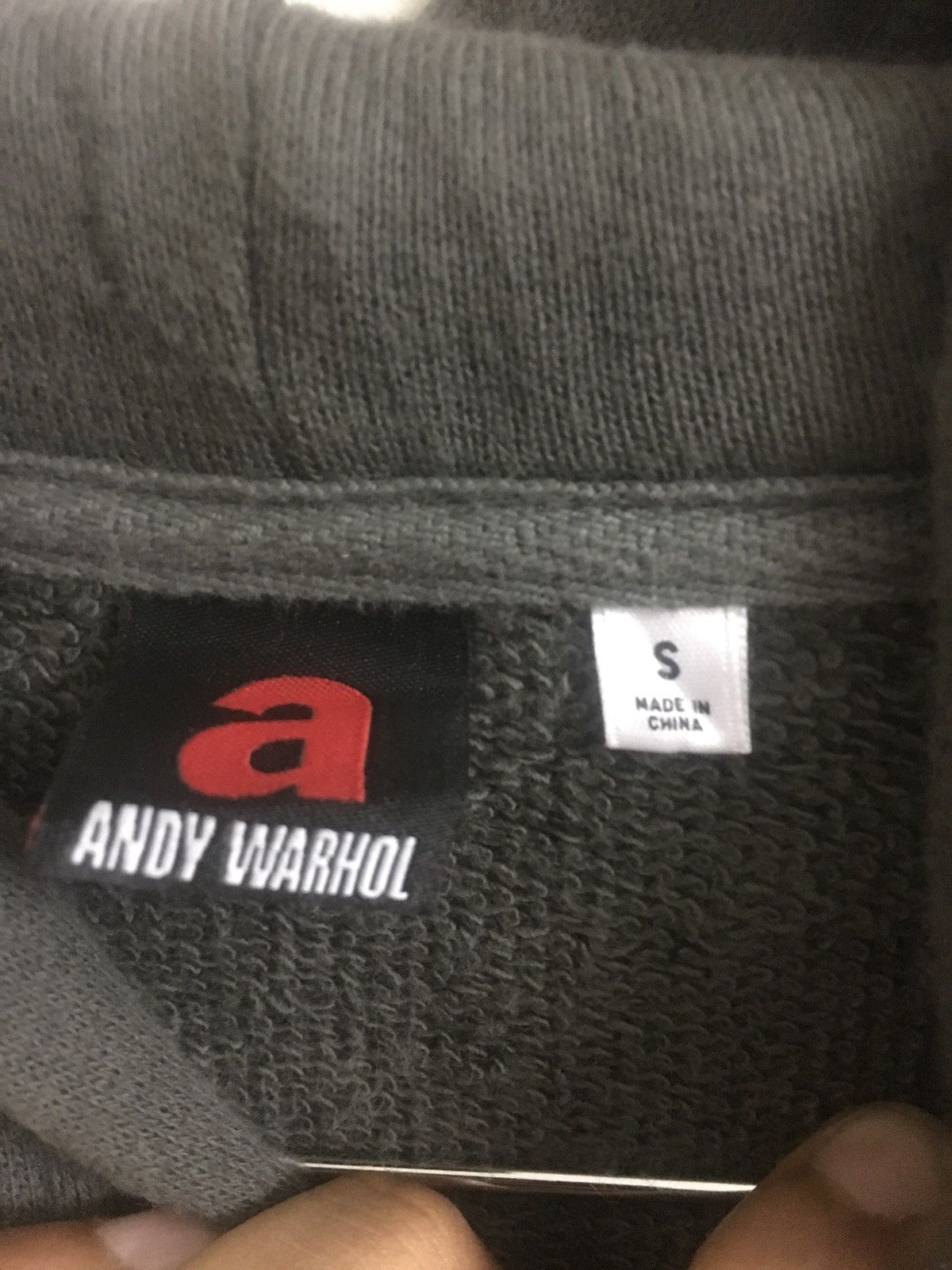 Andy Warhol × Vintage Andy Warhol Hoodies Pullover Armpit 20”x26” Size US S / EU 44-46 / 1 - 6 Thumbnail