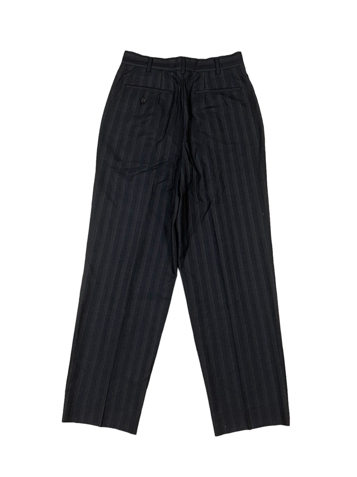 Comme des Garcons Homme GRAIL🔥80s Comme des Garçons Homme Checked 🎈Gabardine Pants Size US 28 / EU 44 - 6 Thumbnail