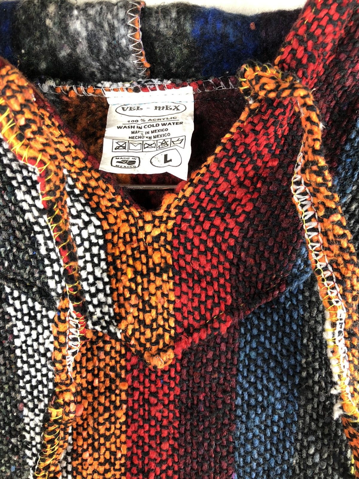 Designer × Other Vintage Baja Hoodies Vel mex Made in mexico Size US M / EU 48-50 / 2 - 5 Thumbnail