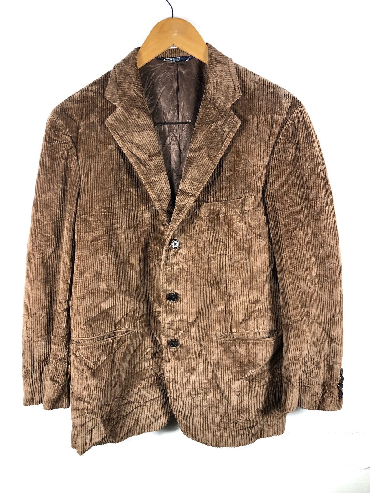 Polo Ralph Lauren × RRL Ralph Lauren × Vintage Vintage Polo RL Coudroy Velvet Coat Jacket Size US M / EU 48-50 / 2 - 1 Thumbnail