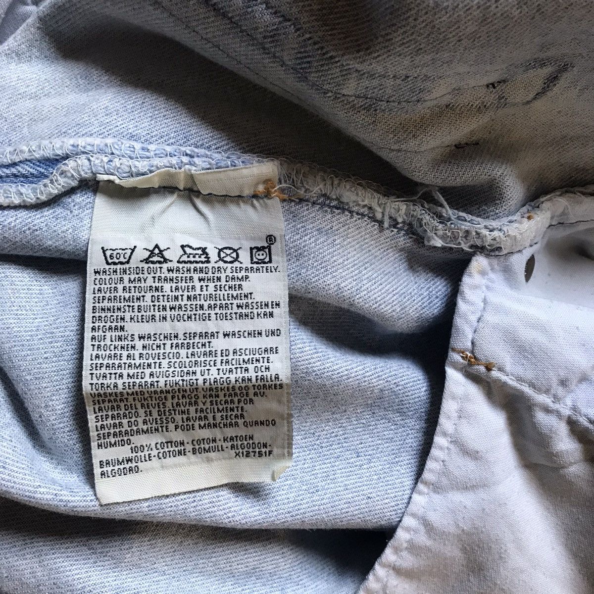 Japanese Brand Vintage Levis 501 x Kastane Reconstruction Jeans Size US 33 - 9 Thumbnail