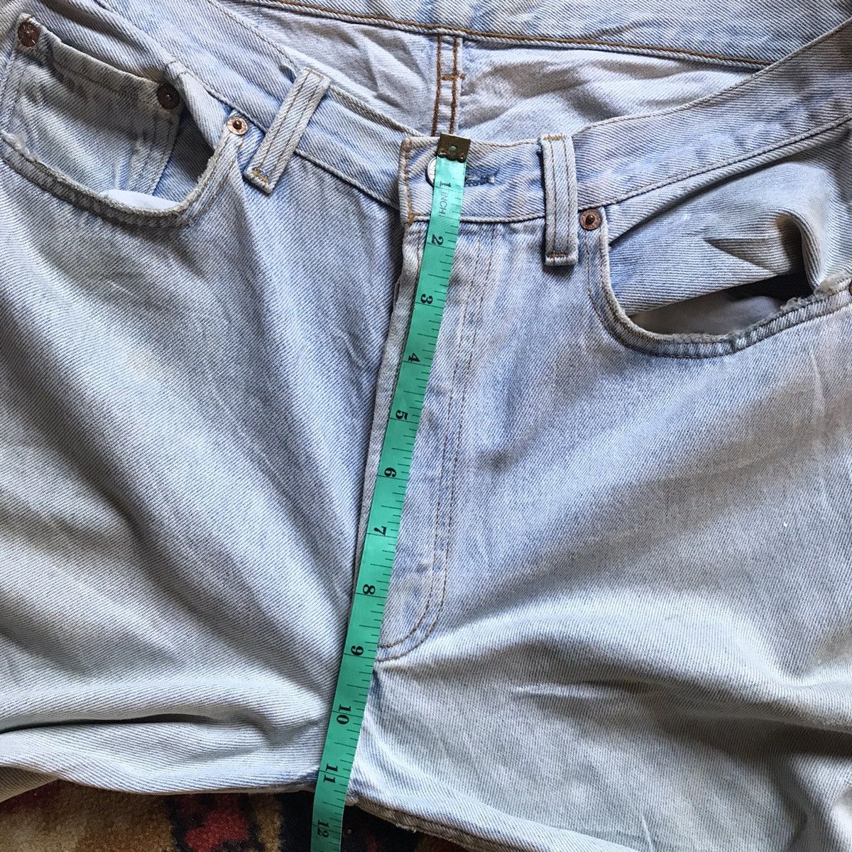 Japanese Brand Vintage Levis 501 x Kastane Reconstruction Jeans Size US 33 - 12 Thumbnail