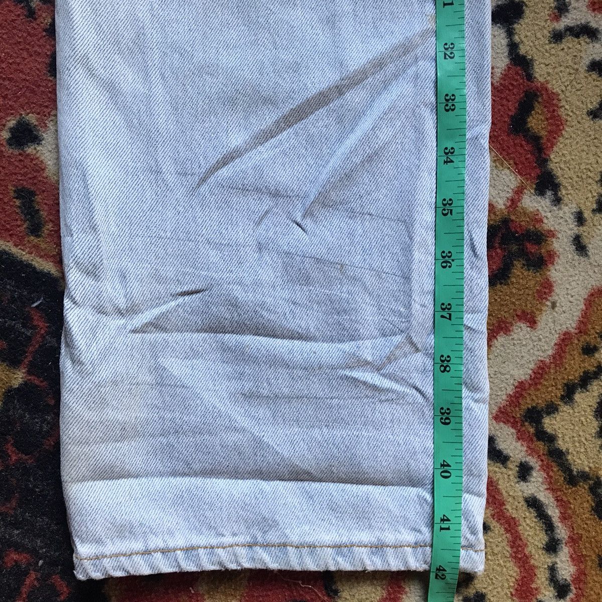 Japanese Brand Vintage Levis 501 x Kastane Reconstruction Jeans Size US 33 - 14 Thumbnail