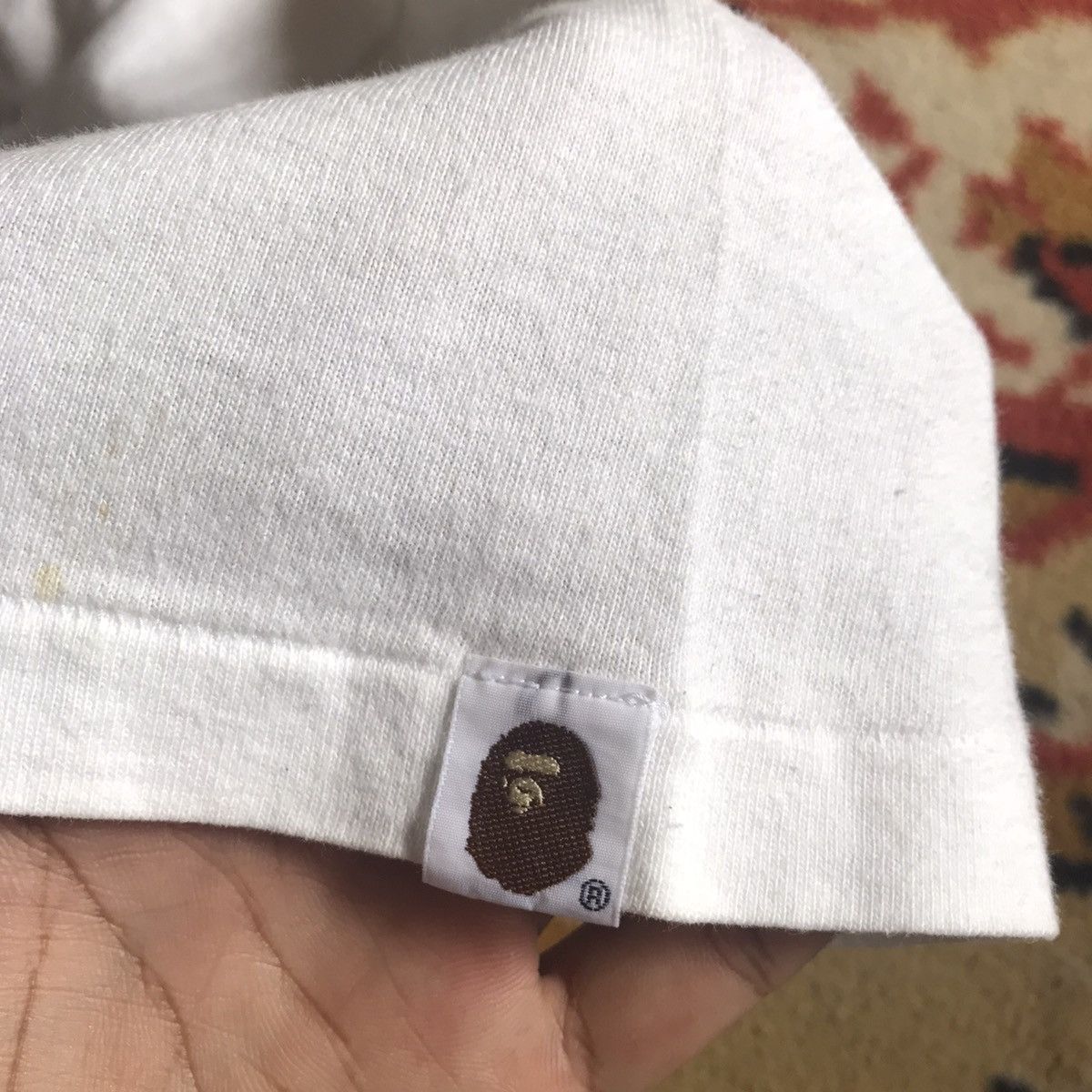 Bape × Vintage Vintage bape a bathing ape circle logo big image nigo Size US M / EU 48-50 / 2 - 6 Thumbnail