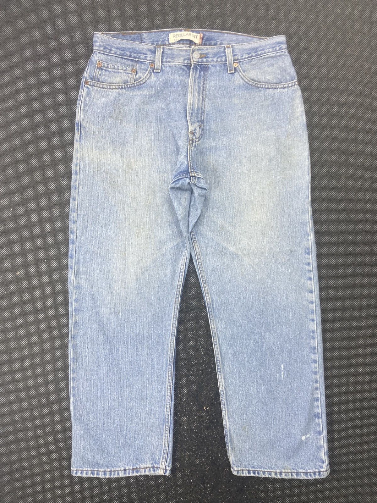 Levi's VINTAGE LEVIS 505 BLUE WASH JEANS -J519 Size US 34 / EU 50 - 1 Thumbnail