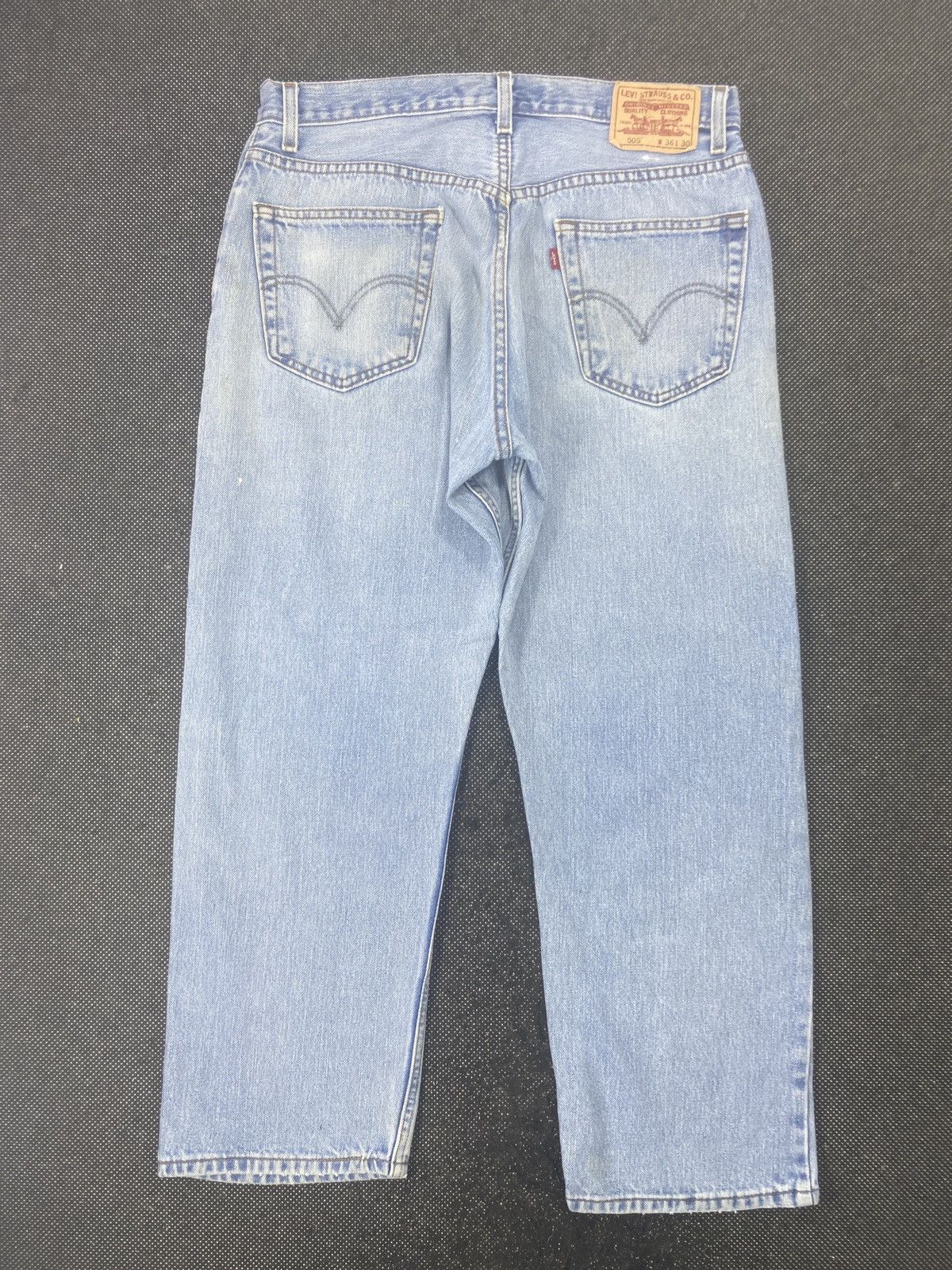 Levi's VINTAGE LEVIS 505 BLUE WASH JEANS -J519 Size US 34 / EU 50 - 3 Thumbnail