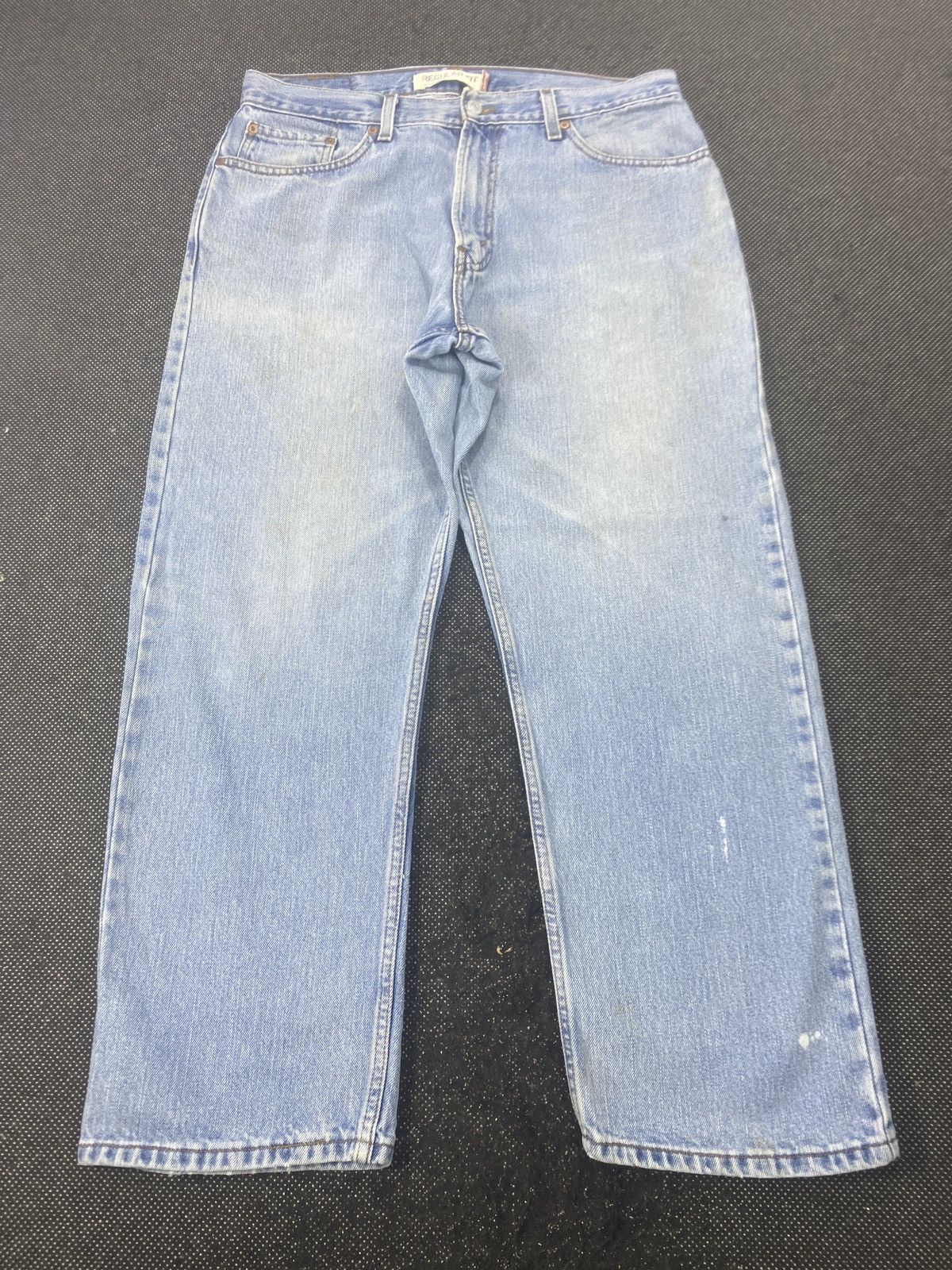 Levi's VINTAGE LEVIS 505 BLUE WASH JEANS -J519 Size US 34 / EU 50 - 2 Thumbnail