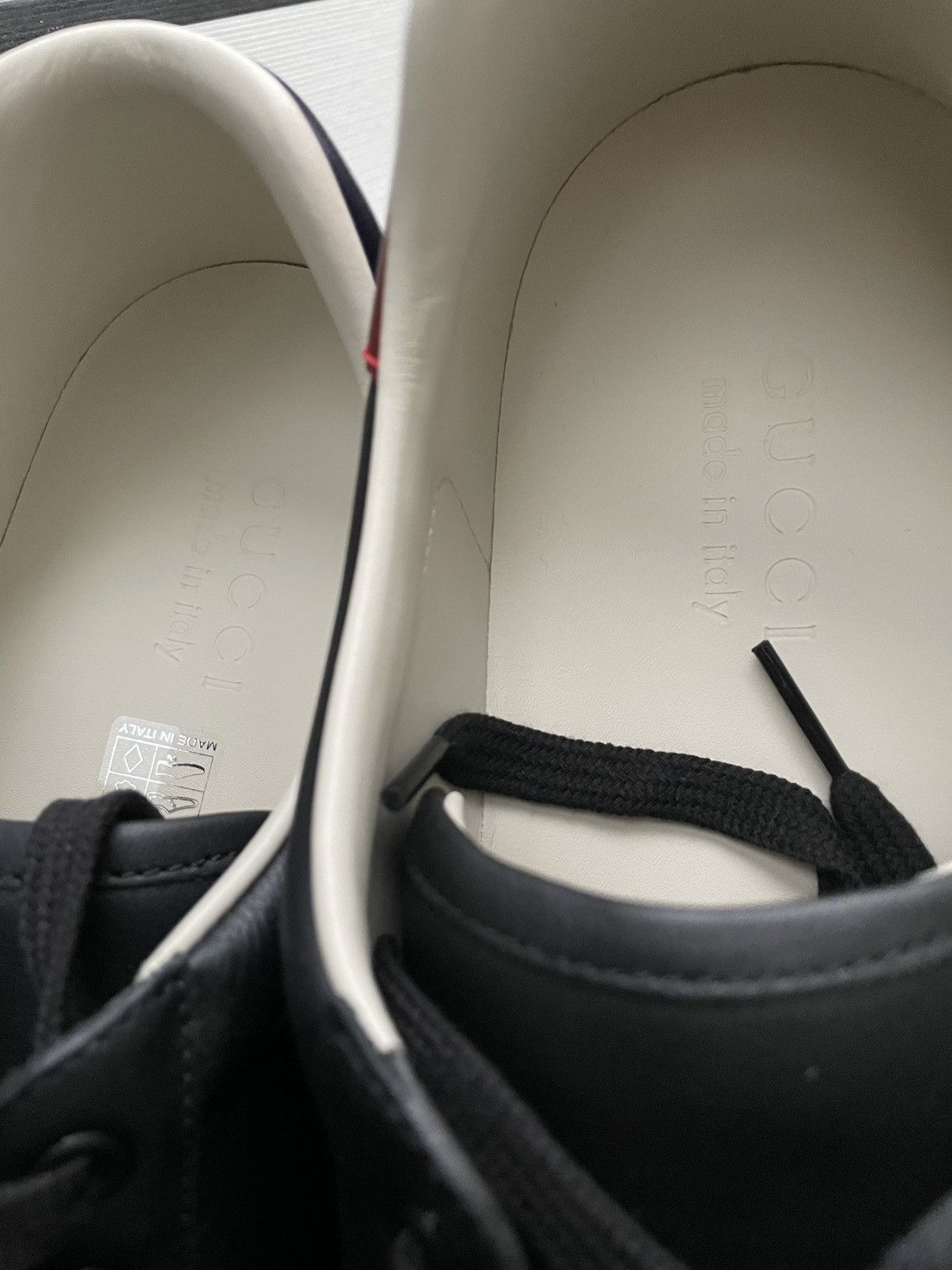 Gucci Rare Brand New Limited Edition Panther Leather ACE Sneaker Size US 10 / EU 43 - 16 Thumbnail