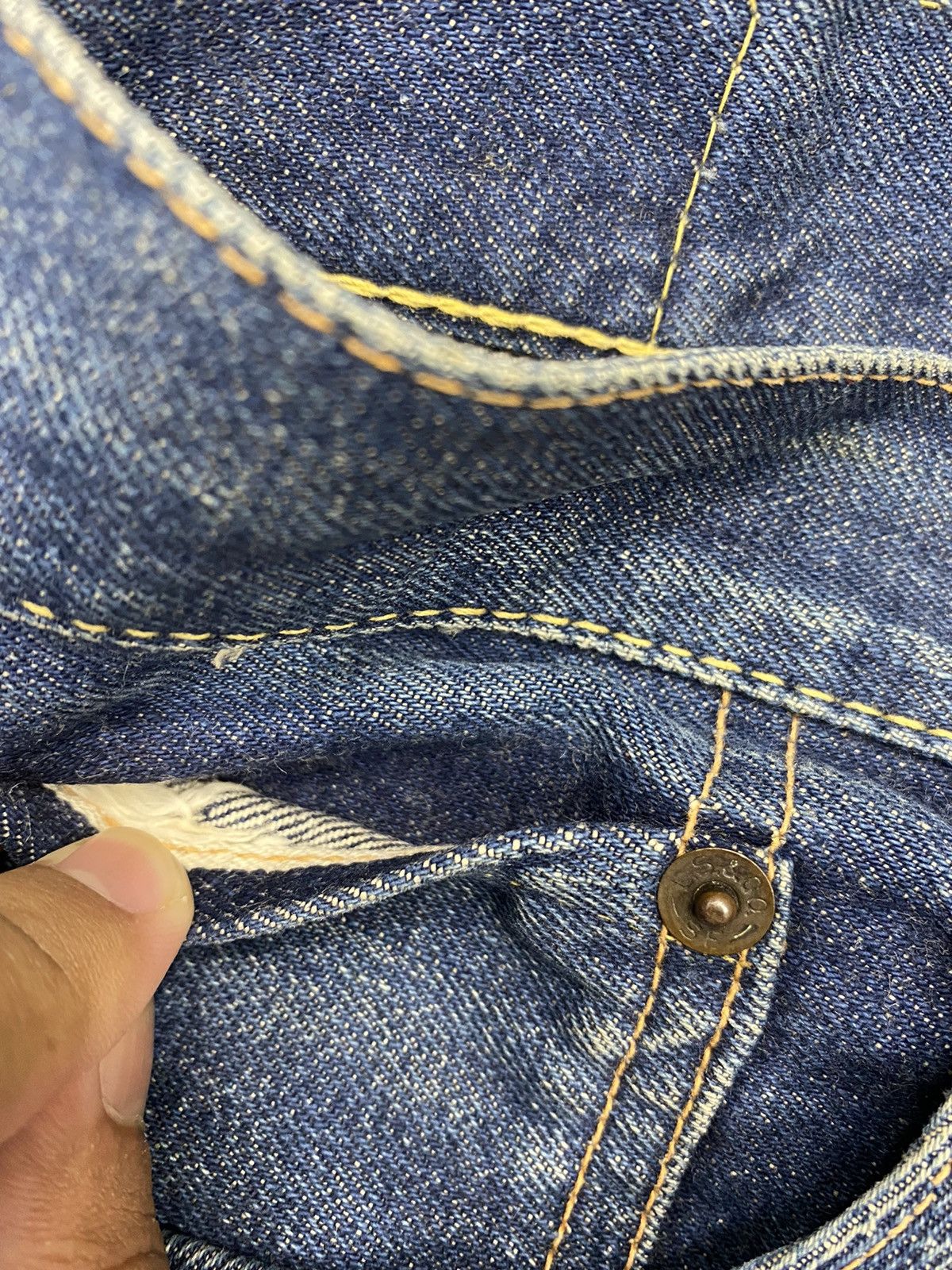 Levi's × Levi's Vintage Clothing × Vintage size 31 vintage levi's 50s 501ZXX Redline Size US 31 - 9 Thumbnail