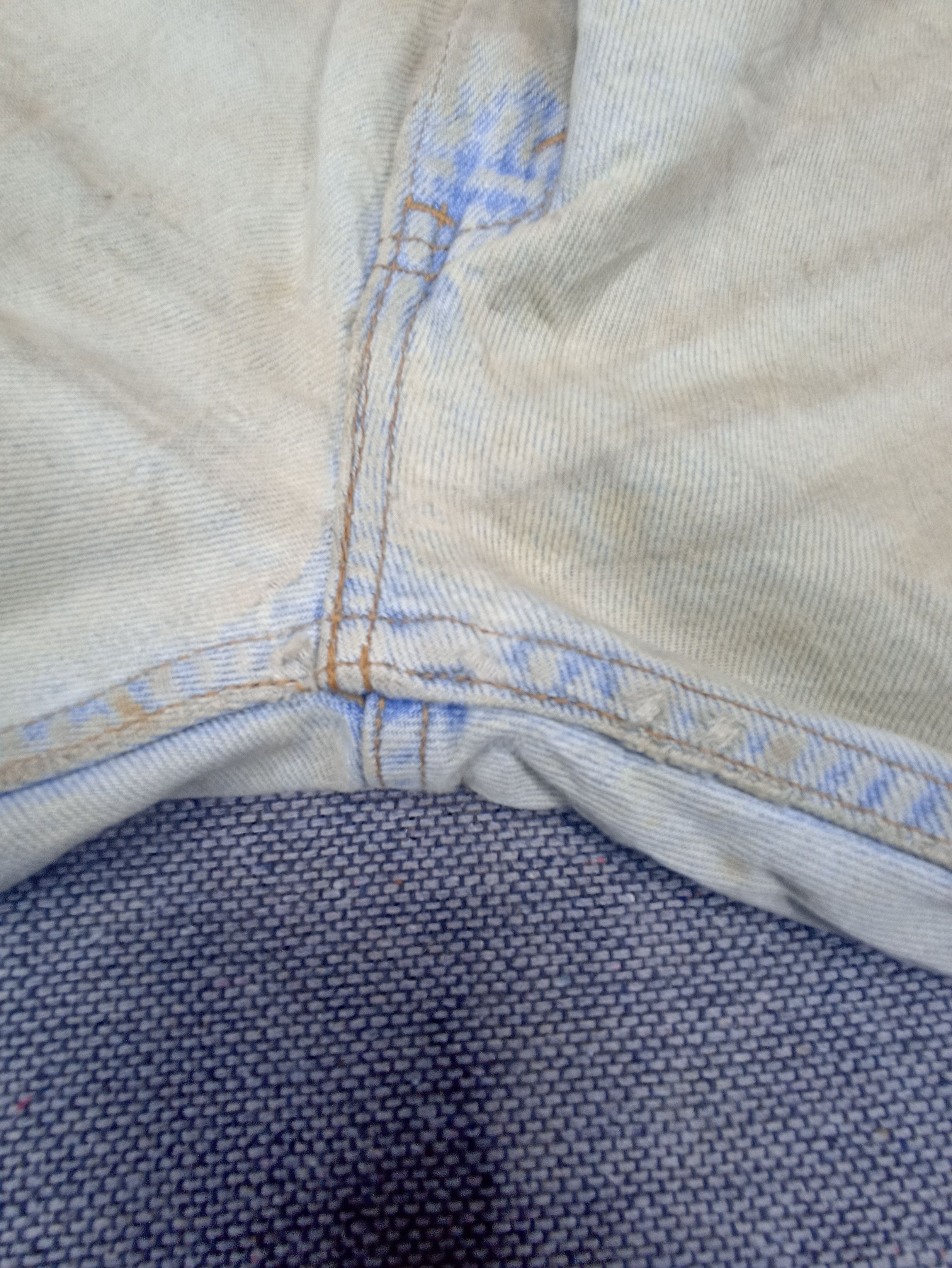 Jean 90s Vintage Levis 505 Mud Wash Jeans- J172 Size US 34 / EU 50 - 9 Thumbnail