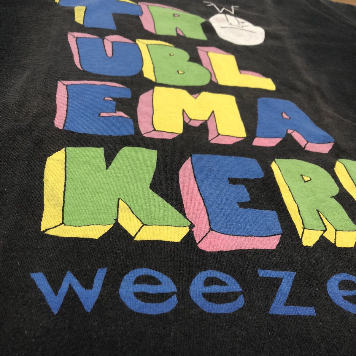 Band Tees Vintage Weezer Troublemaker Rock Band Tshirt Size US XL / EU 56 / 4 - 3 Thumbnail