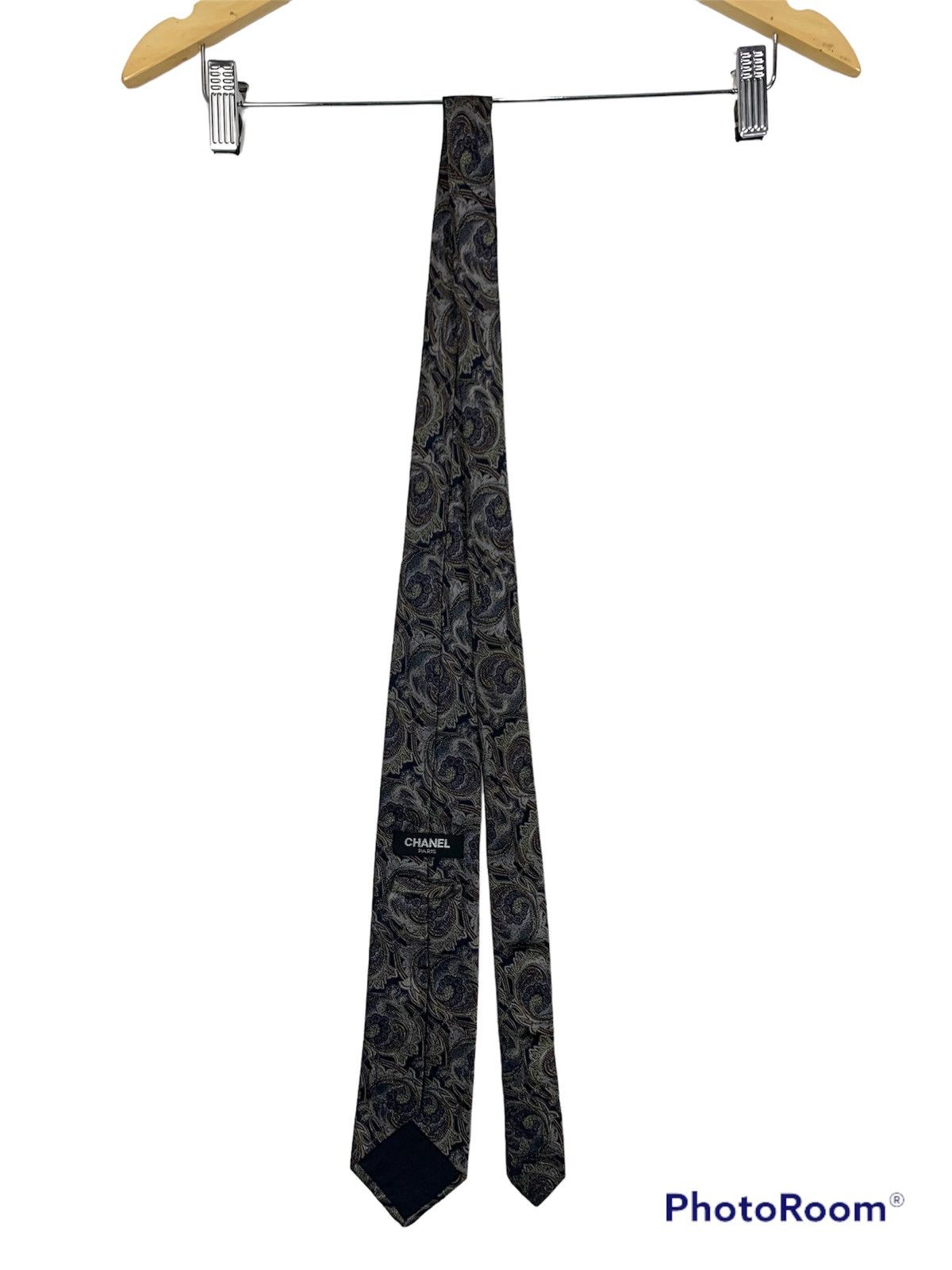 Chanel 💥Combo💥Chanel Fendi Christian Dior YSL Silk Tie OS Size ONE SIZE - 4 Thumbnail