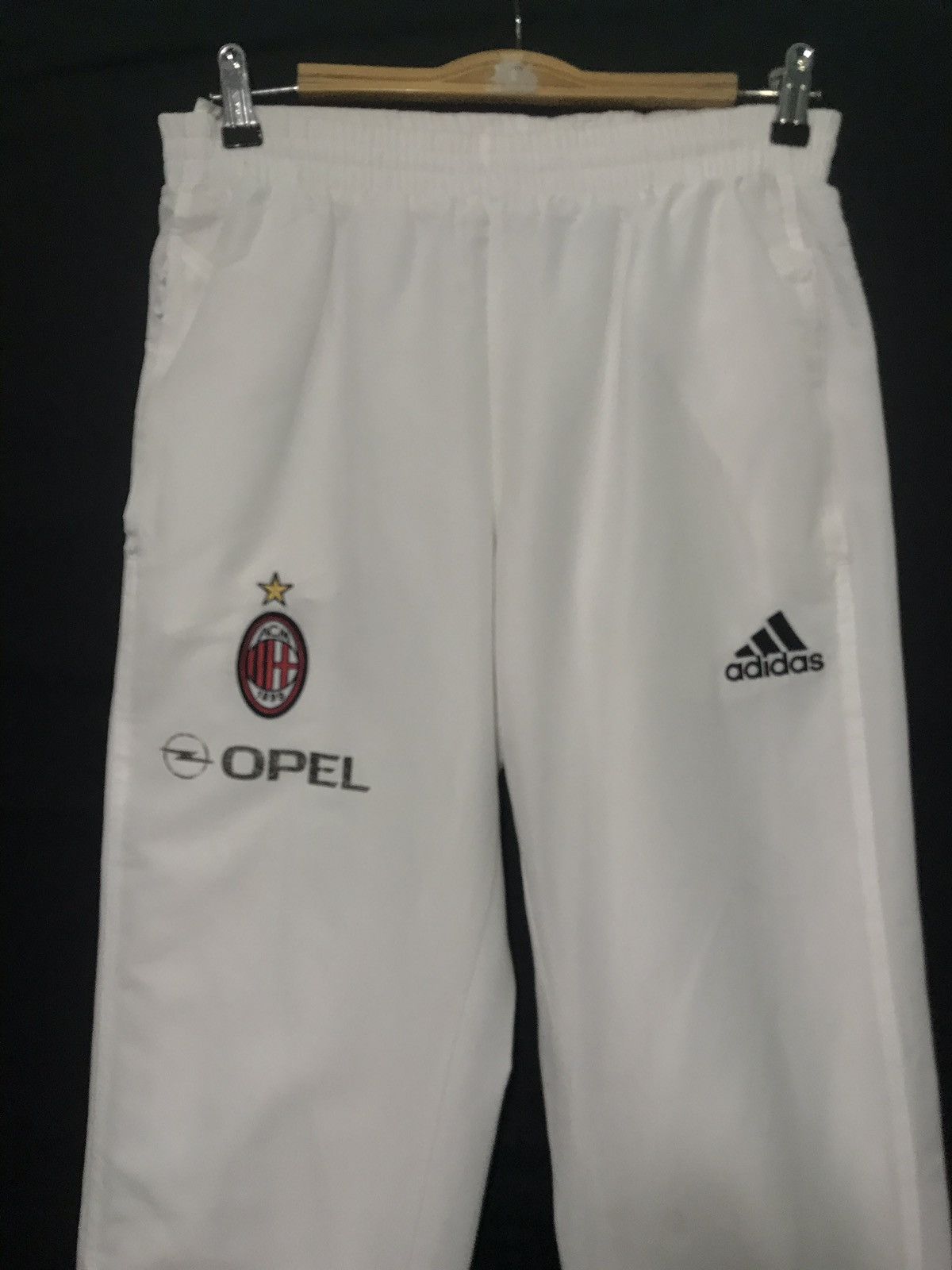 Adidas Vintage Adidas Ac Milan Tracksuit pants Size US 33 - 2 Thumbnail