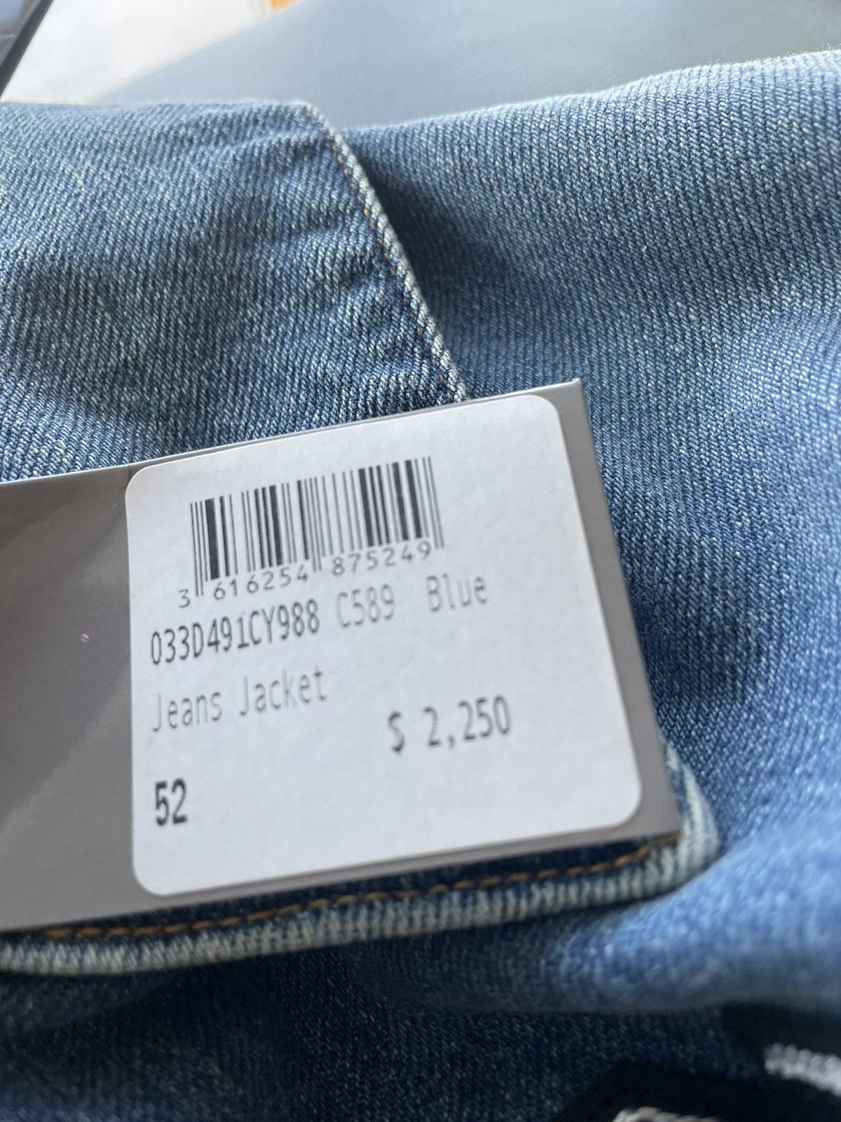 Dior $2,500 Super Runway Dior x Kenny Scharf Denim Jacket Size US XL / EU 56 / 4 - 25 Thumbnail