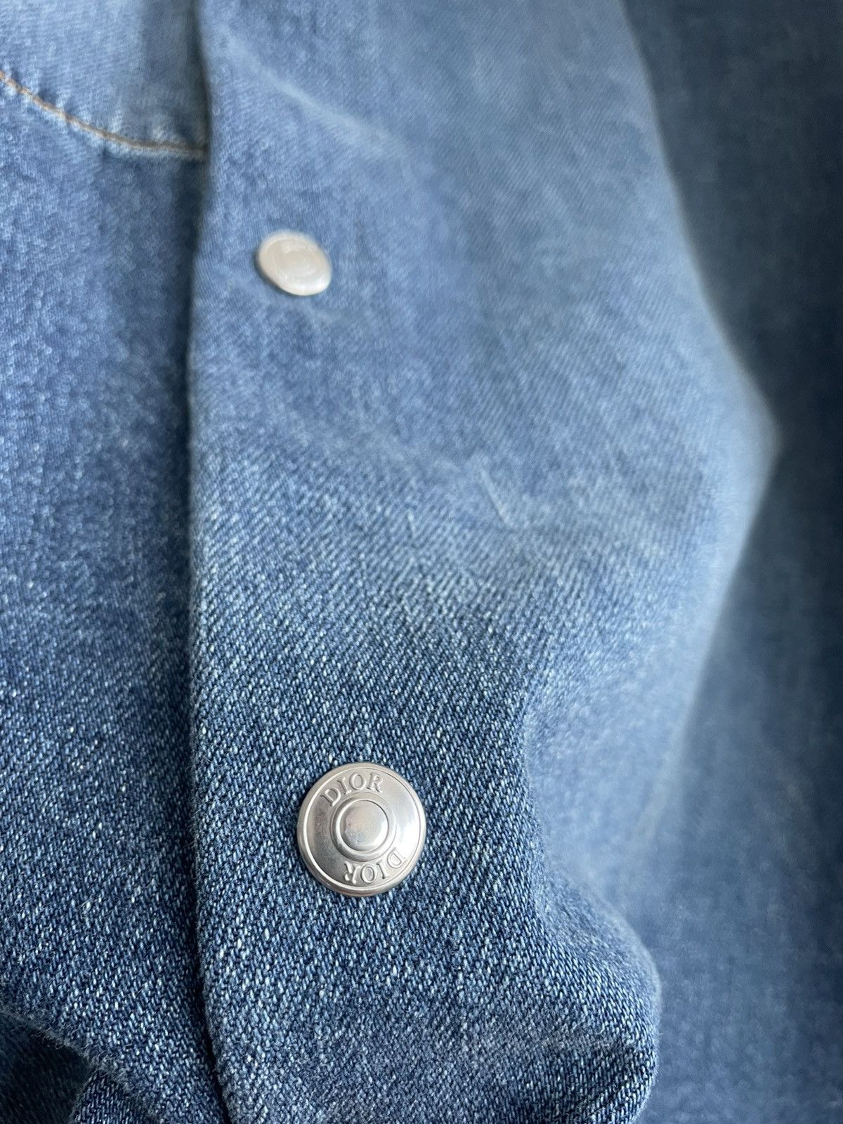 Dior $2,500 Super Runway Dior x Kenny Scharf Denim Jacket Size US XL / EU 56 / 4 - 23 Thumbnail