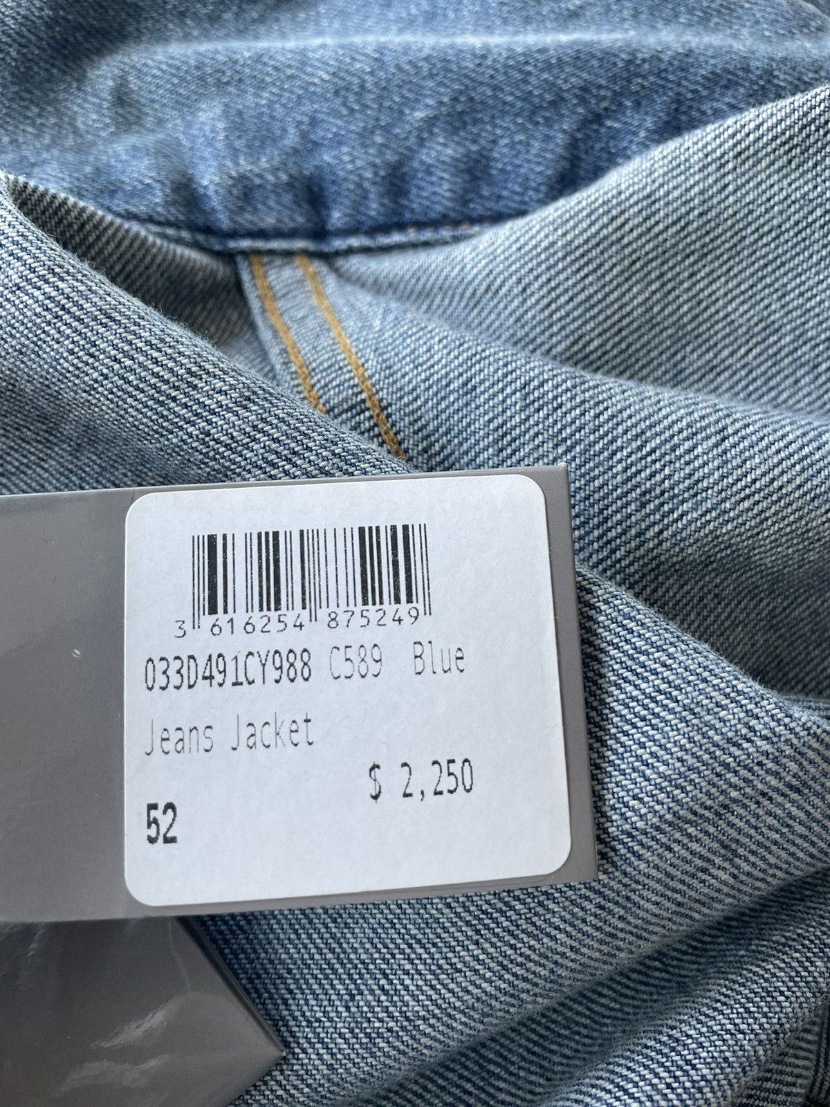 Dior $2,500 Super Runway Dior x Kenny Scharf Denim Jacket Size US XL / EU 56 / 4 - 11 Thumbnail
