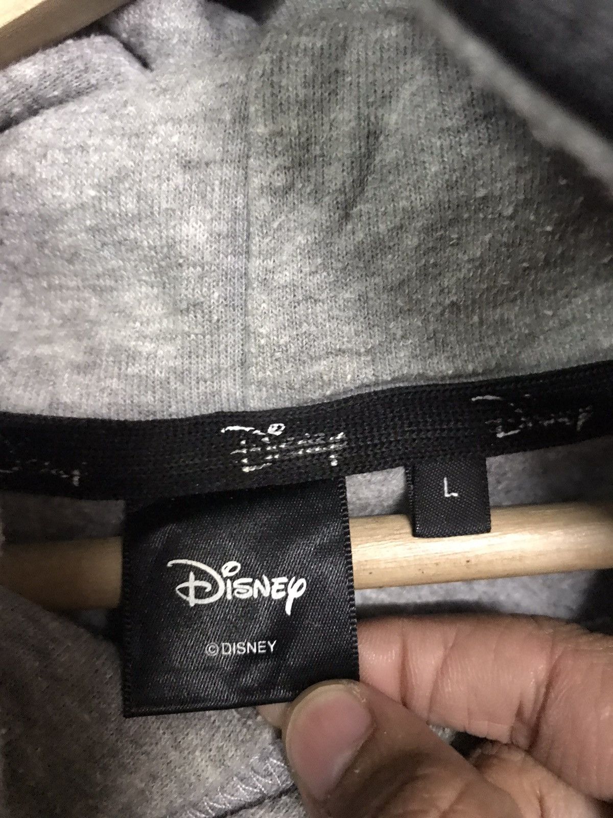 Disney Mickey Mouse Hoodie Small Logo Pullover Size US L / EU 52-54 / 3 - 7 Thumbnail