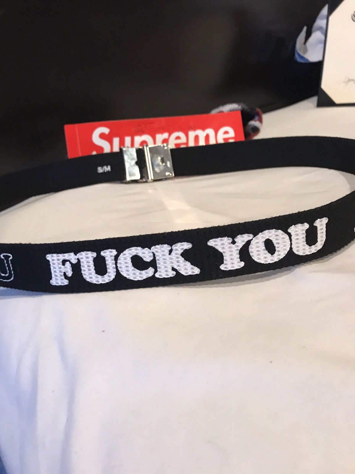 Supreme Supreme X Hysteric Glamour Fuck You Belt | Grailed