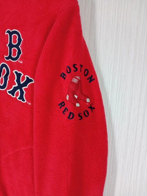 MLB Vintage Boston Red Sox MLB half Zipper Fleece Size US M / EU 48-50 / 2 - 3 Thumbnail