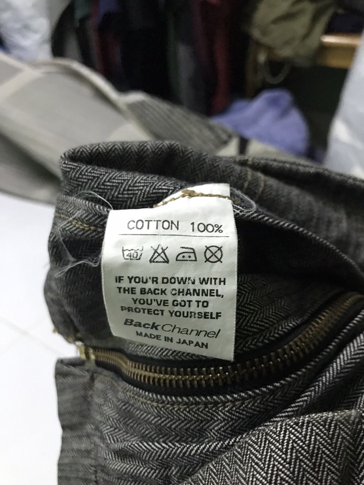 Vintage Back channel jacket Size US L / EU 52-54 / 3 - 10 Thumbnail