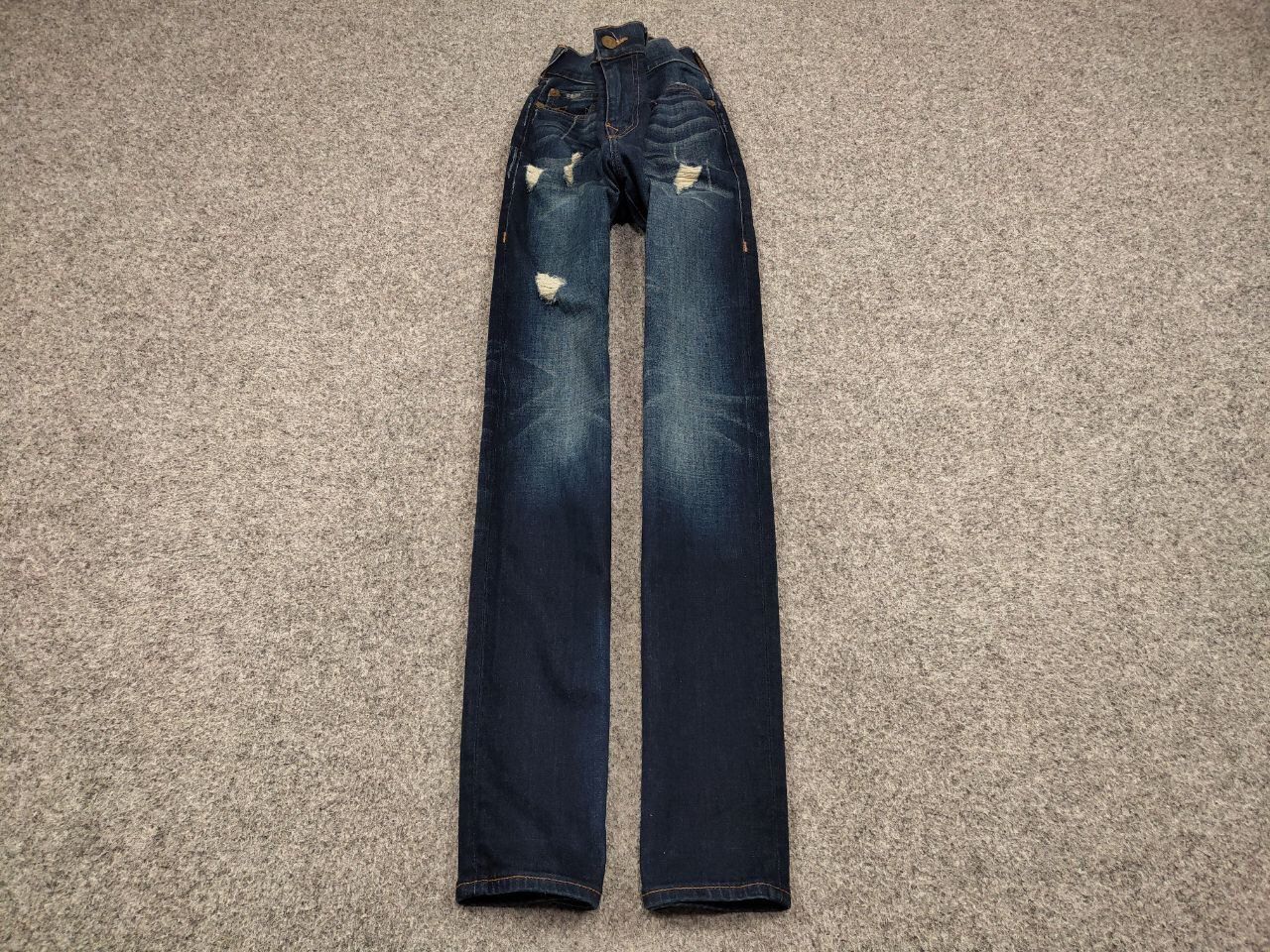 True Religion True Religion Rocco Relaxed Skinny Distressed Denim Jeans Size US 31 - 2 Thumbnail