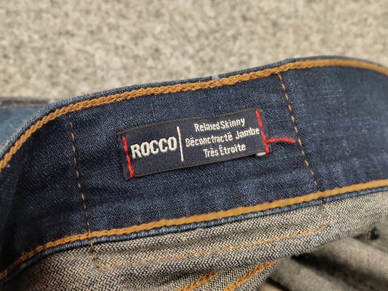 True Religion True Religion Rocco Relaxed Skinny Distressed Denim Jeans Size US 31 - 22 Thumbnail