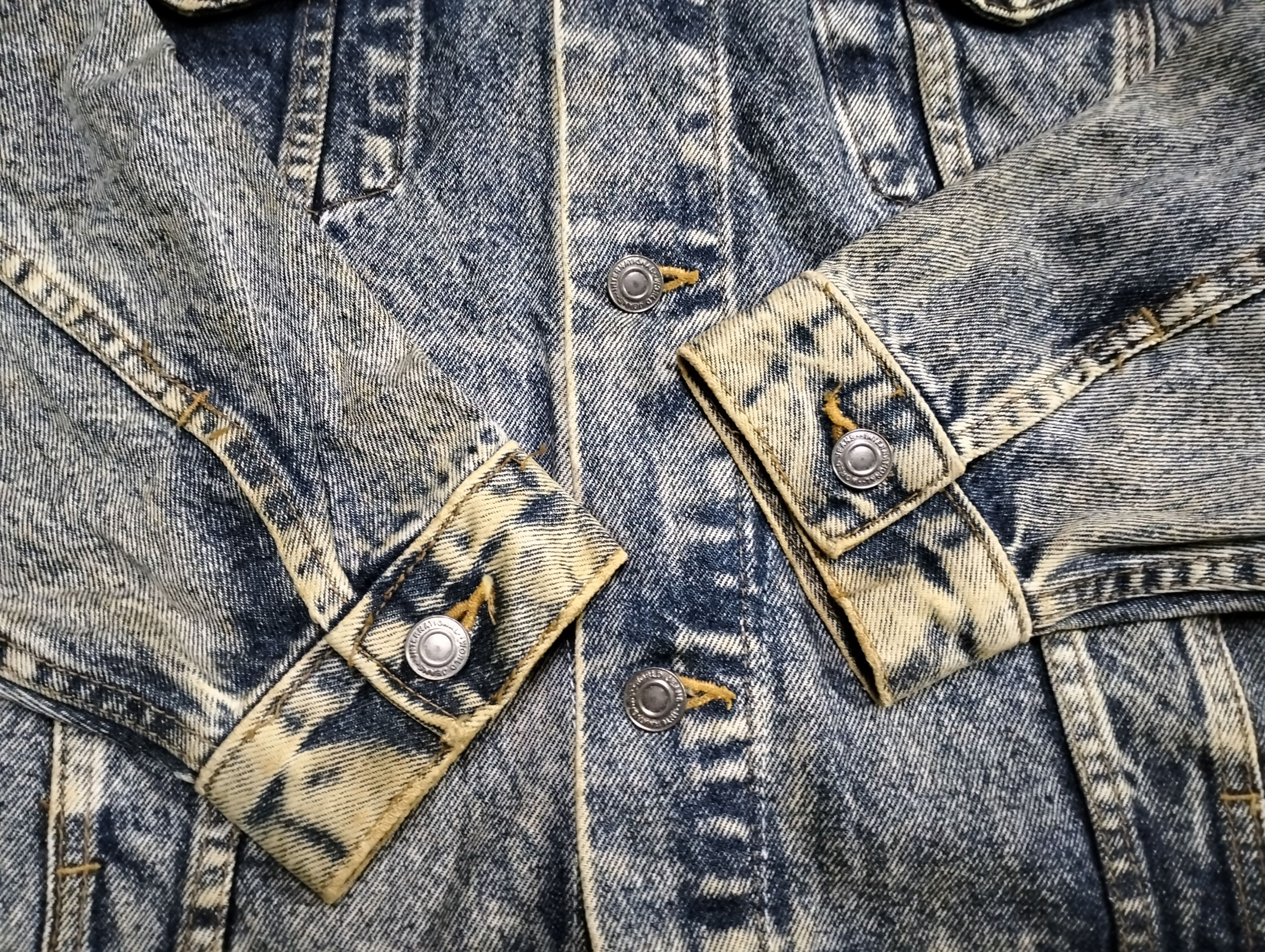Japanese Brand 90s Checkerberry Denim Jacket Faded Design Size US M / EU 48-50 / 2 - 9 Thumbnail
