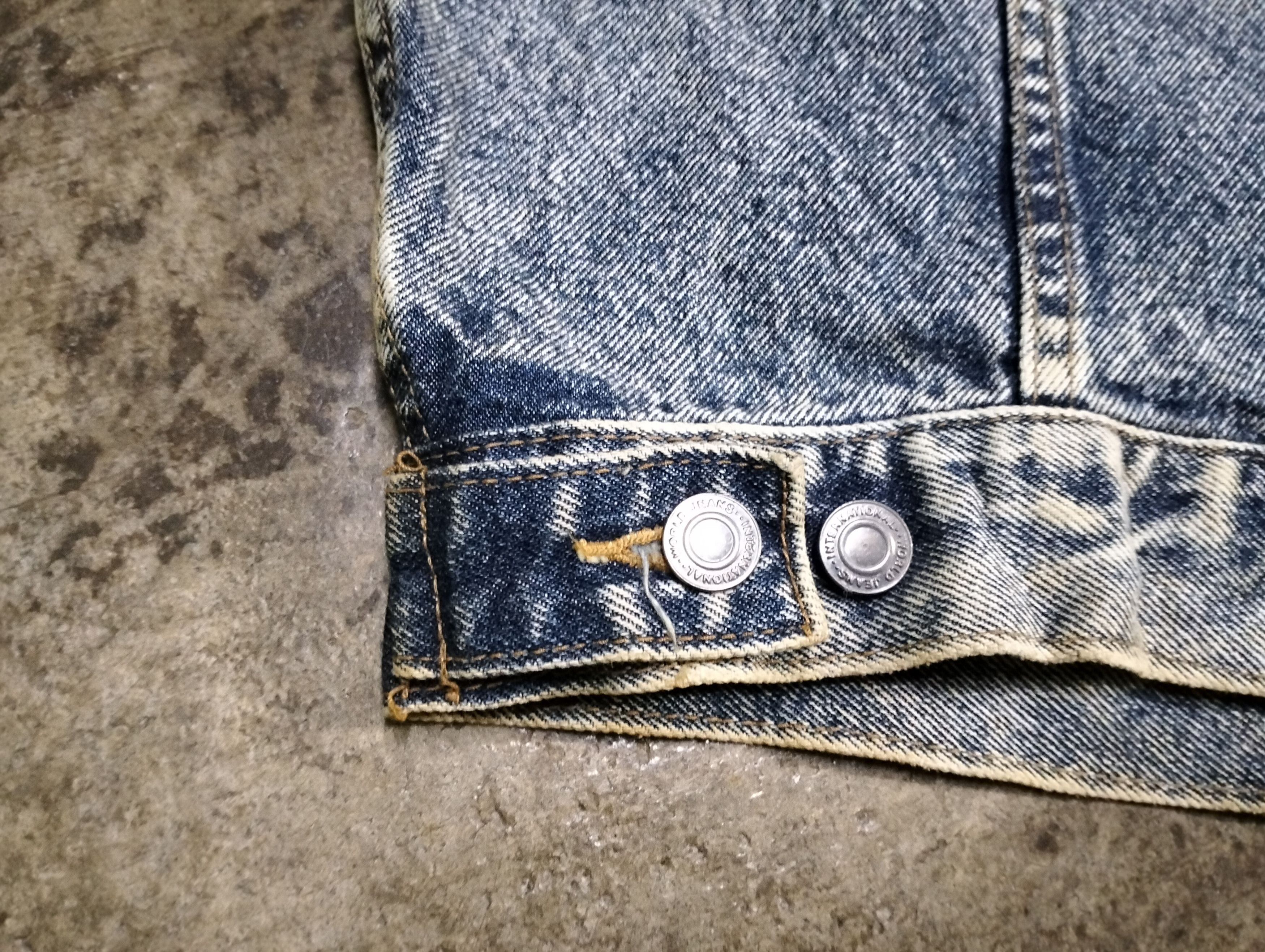 Japanese Brand 90s Checkerberry Denim Jacket Faded Design Size US M / EU 48-50 / 2 - 6 Thumbnail