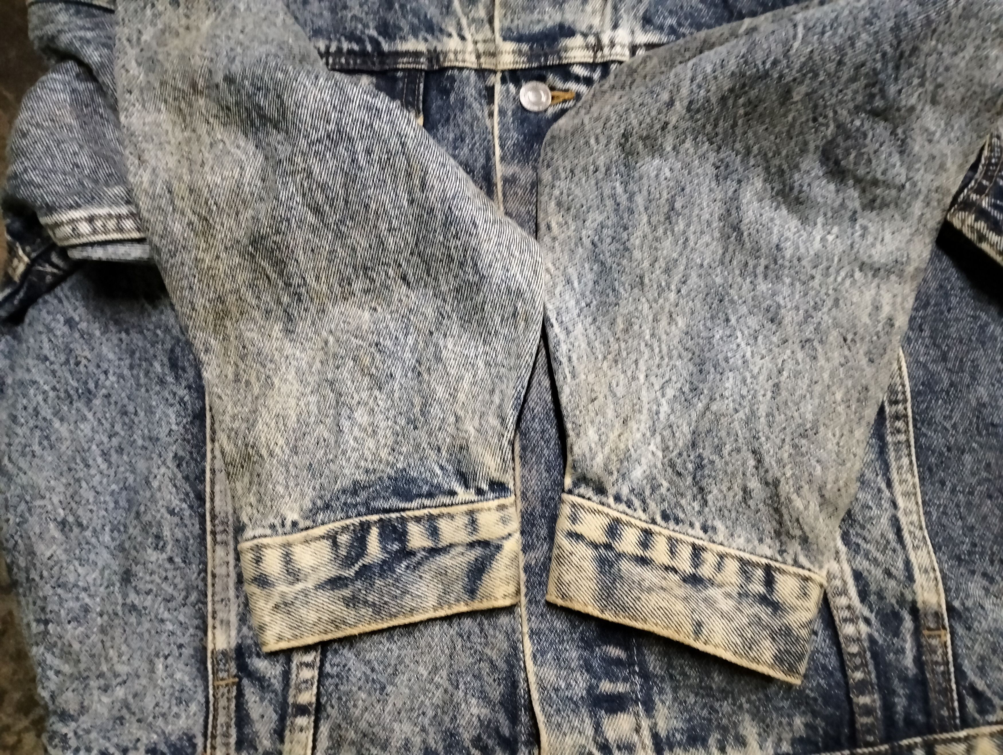 Japanese Brand 90s Checkerberry Denim Jacket Faded Design Size US M / EU 48-50 / 2 - 8 Thumbnail