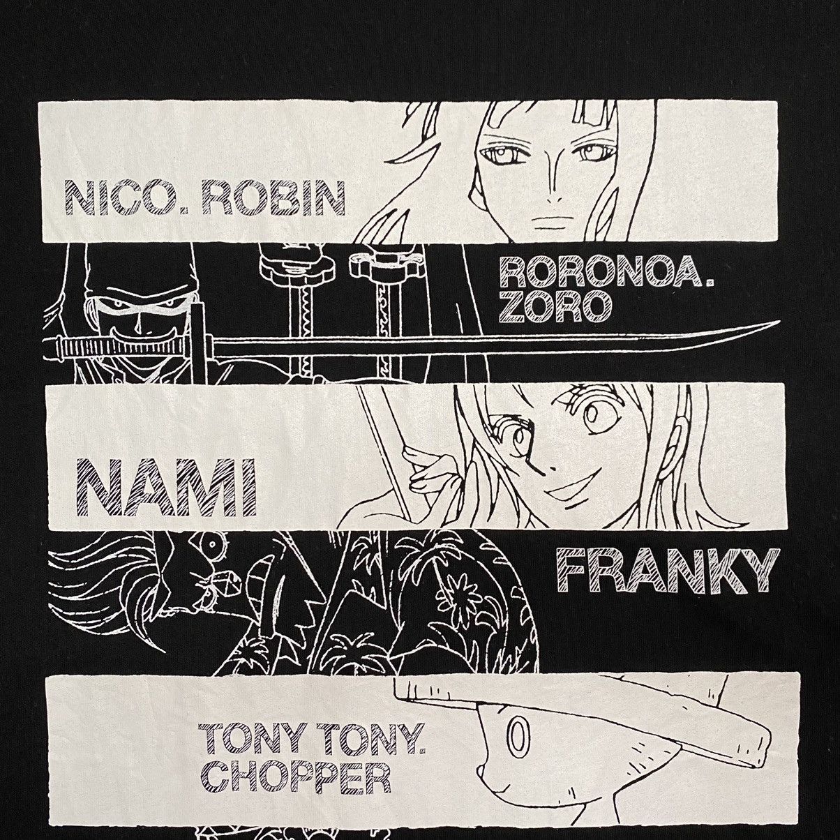 Anime × Japanese Brand × One Piece One Piece Mugiwara Crew Anime T Shirt Uniqlo Size US XL / EU 56 / 4 - 4 Thumbnail