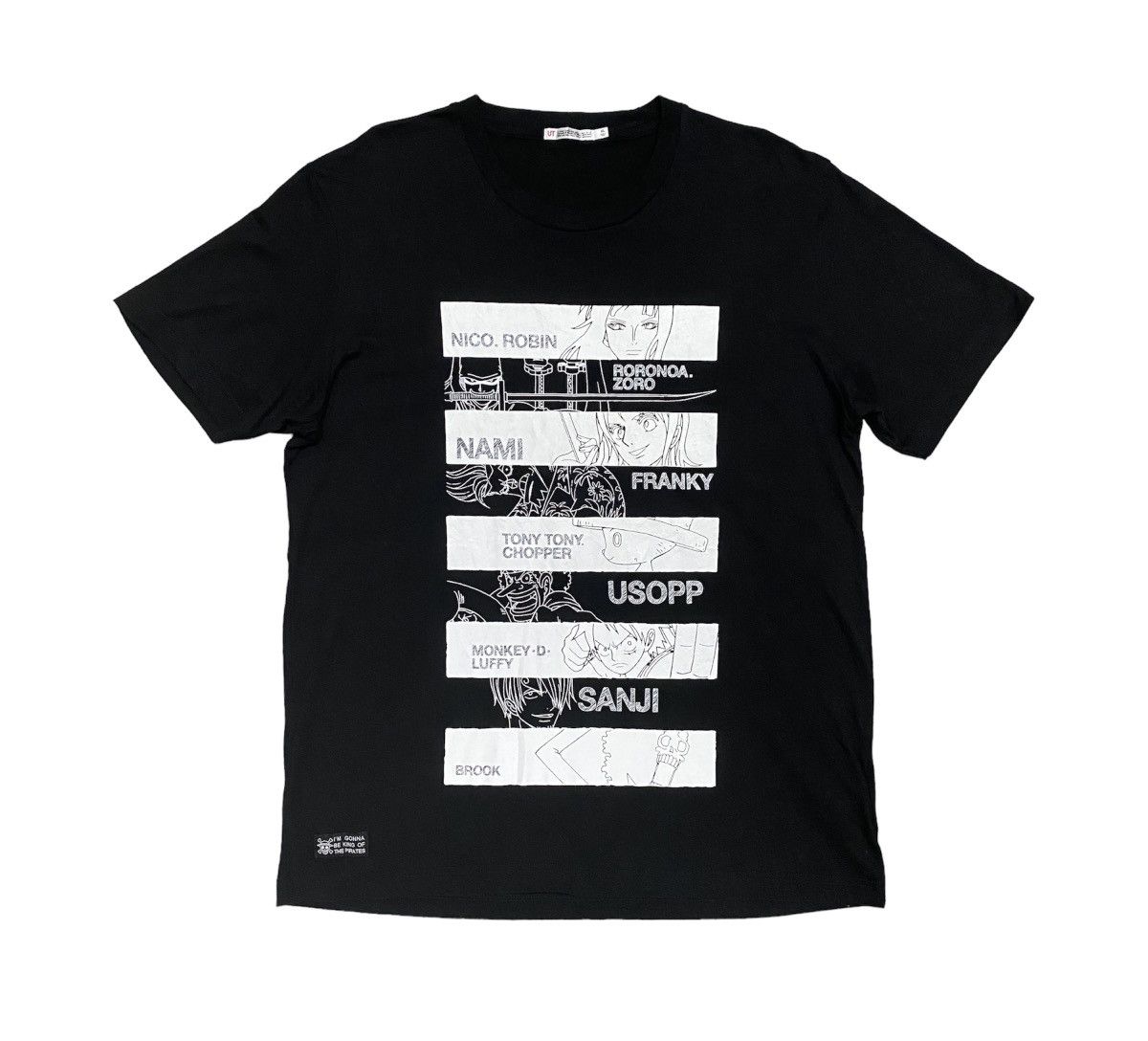 Anime × Japanese Brand × One Piece One Piece Mugiwara Crew Anime T Shirt Uniqlo Size US XL / EU 56 / 4 - 1 Thumbnail