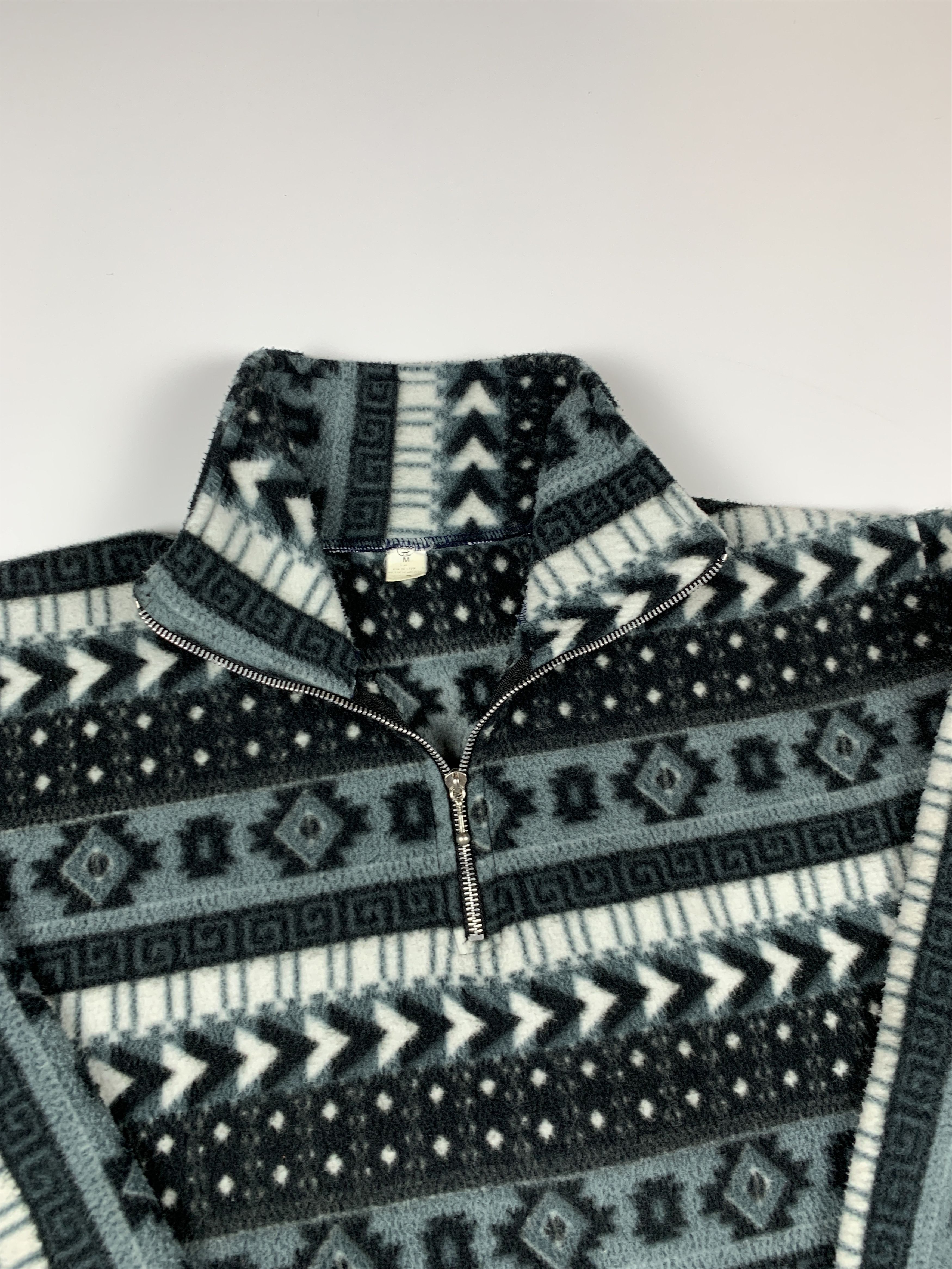 Other Vintage 90's Fleece Aztec Retro Pullover Size US M / EU 48-50 / 2 - 3 Thumbnail
