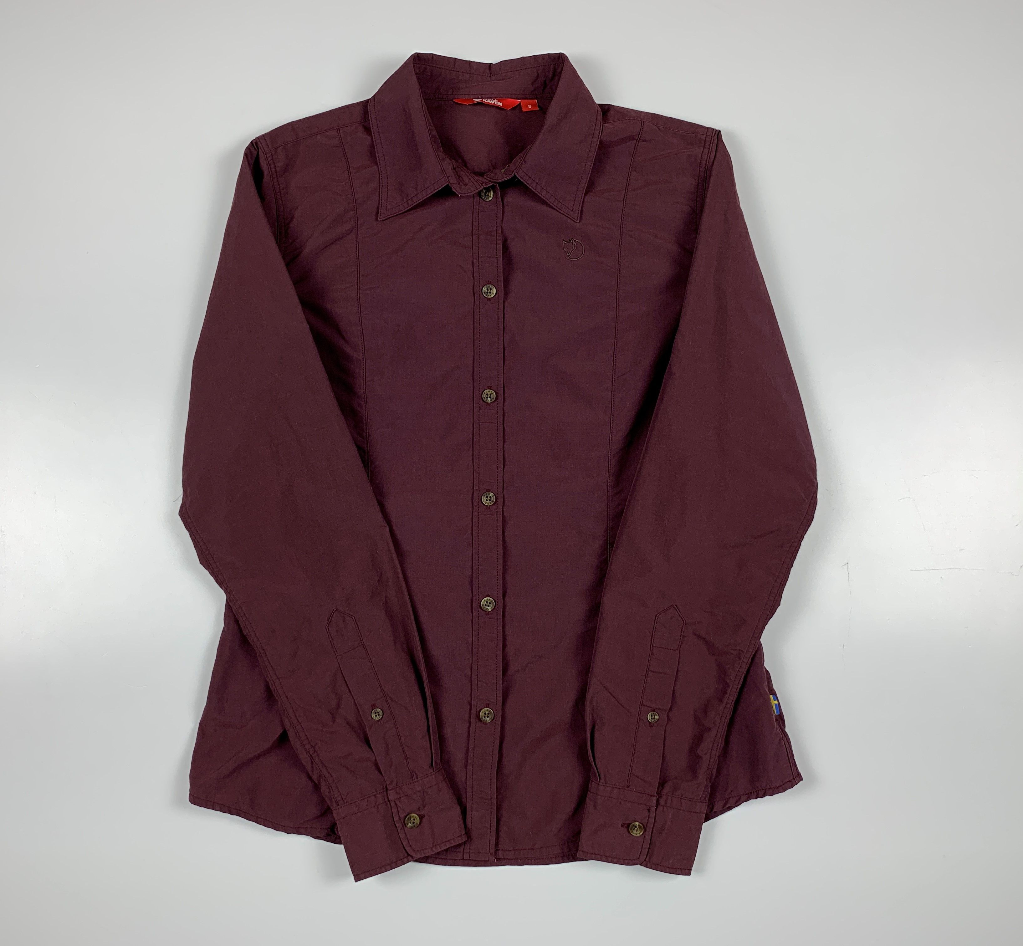 Fjallraven Wmn's Fjallraven Long Sleeve Shirt Hiking Trekking Size S / US 4 / IT 40 - 2 Thumbnail