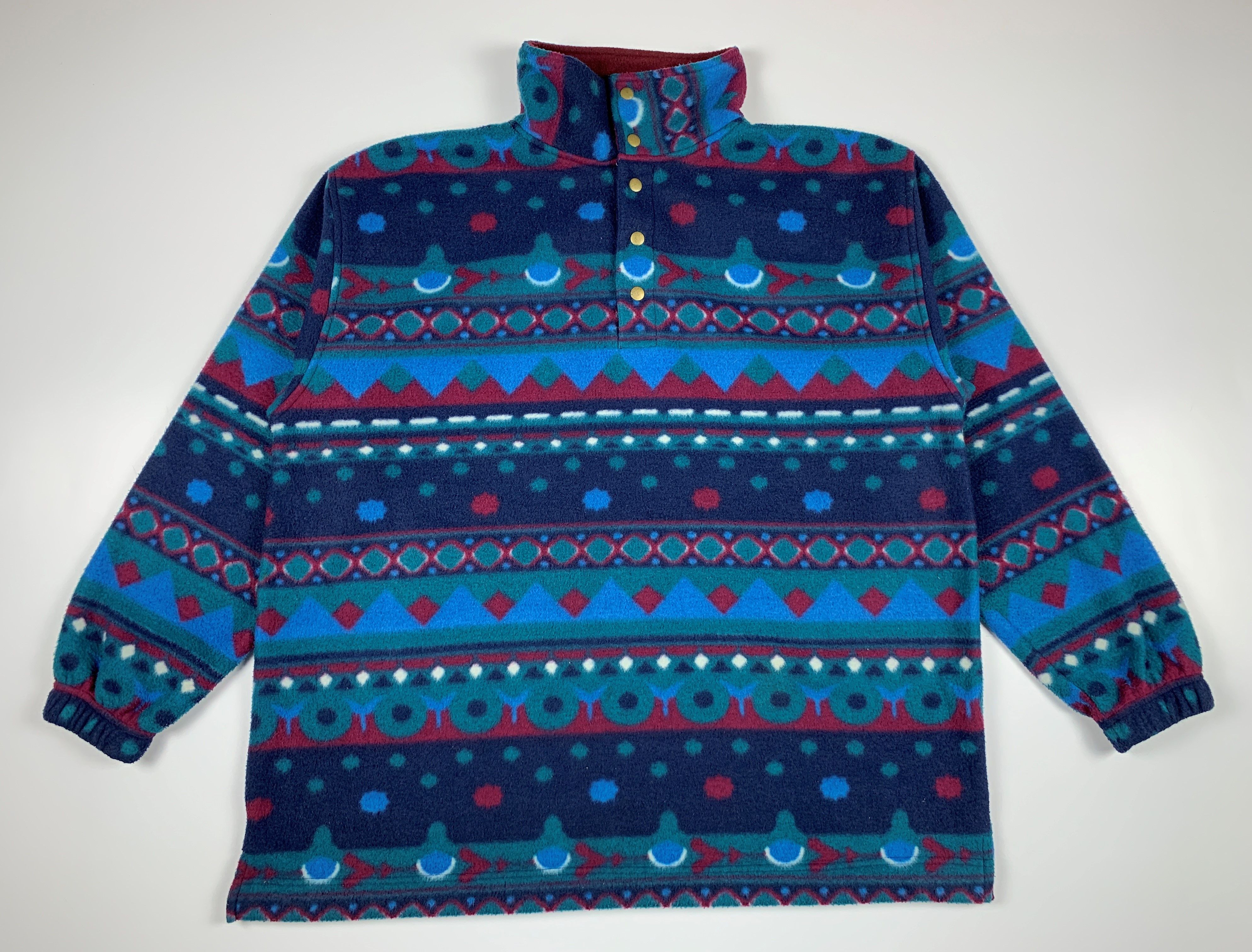 Other 90's Vintage The Flagship Men's Pullover Fleece Sweater Size US L / EU 52-54 / 3 - 1 Thumbnail