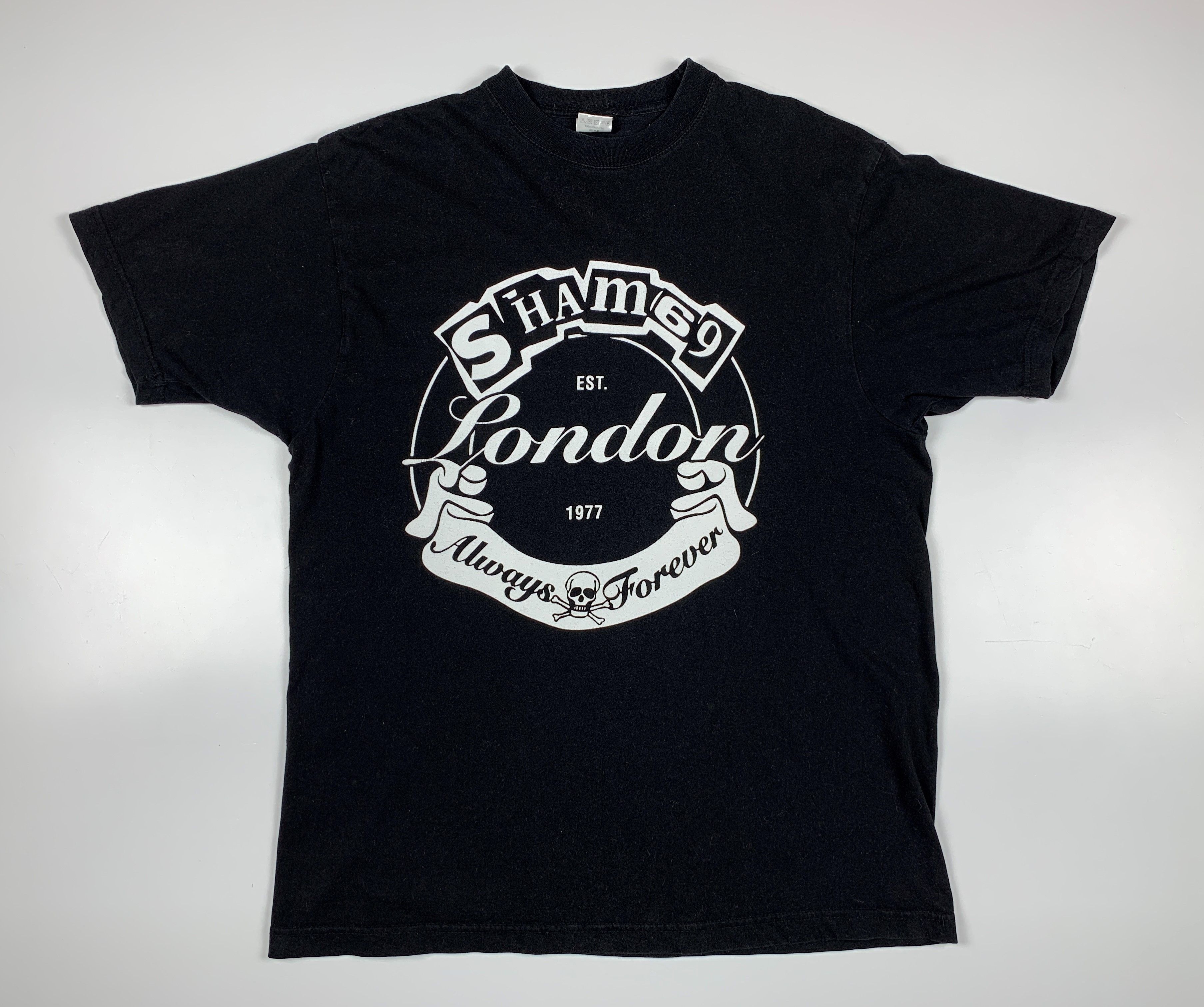 Band Tees 90's SHams 69 Punk Rock Vintage T-shirt Size US XL / EU 56 / 4 - 1 Thumbnail