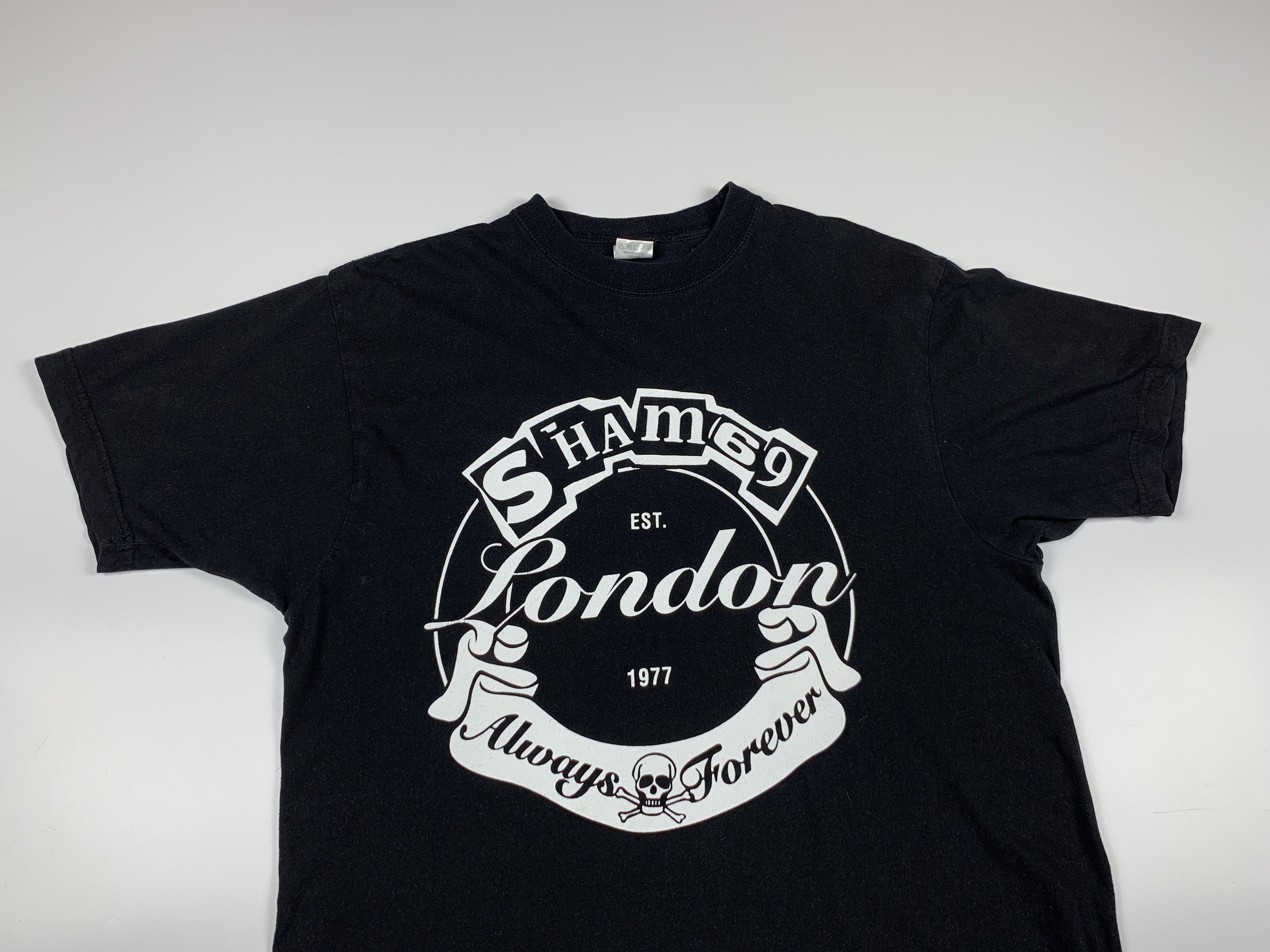 Band Tees 90's SHams 69 Punk Rock Vintage T-shirt Size US XL / EU 56 / 4 - 2 Thumbnail