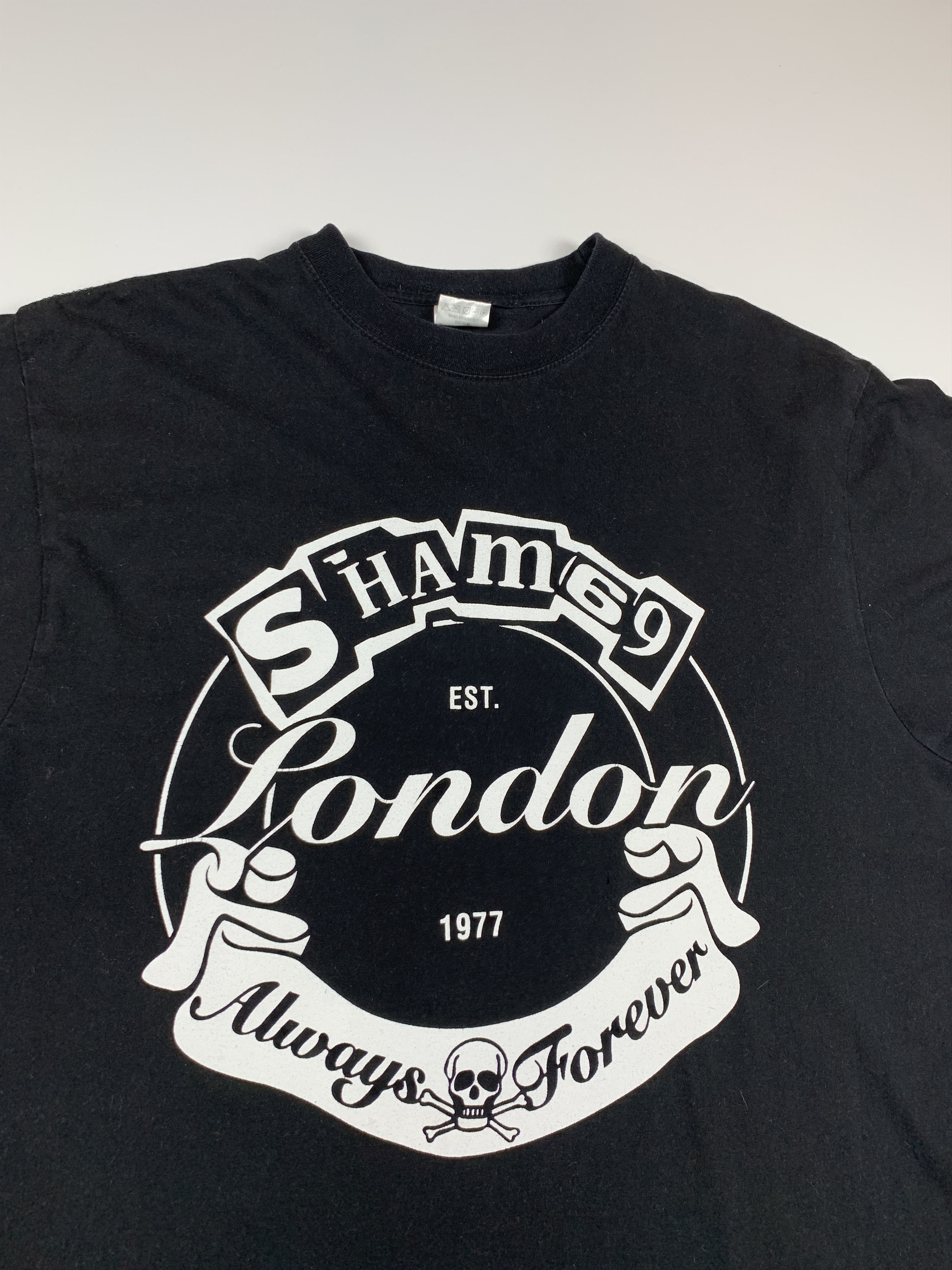 Band Tees 90's SHams 69 Punk Rock Vintage T-shirt Size US XL / EU 56 / 4 - 3 Thumbnail
