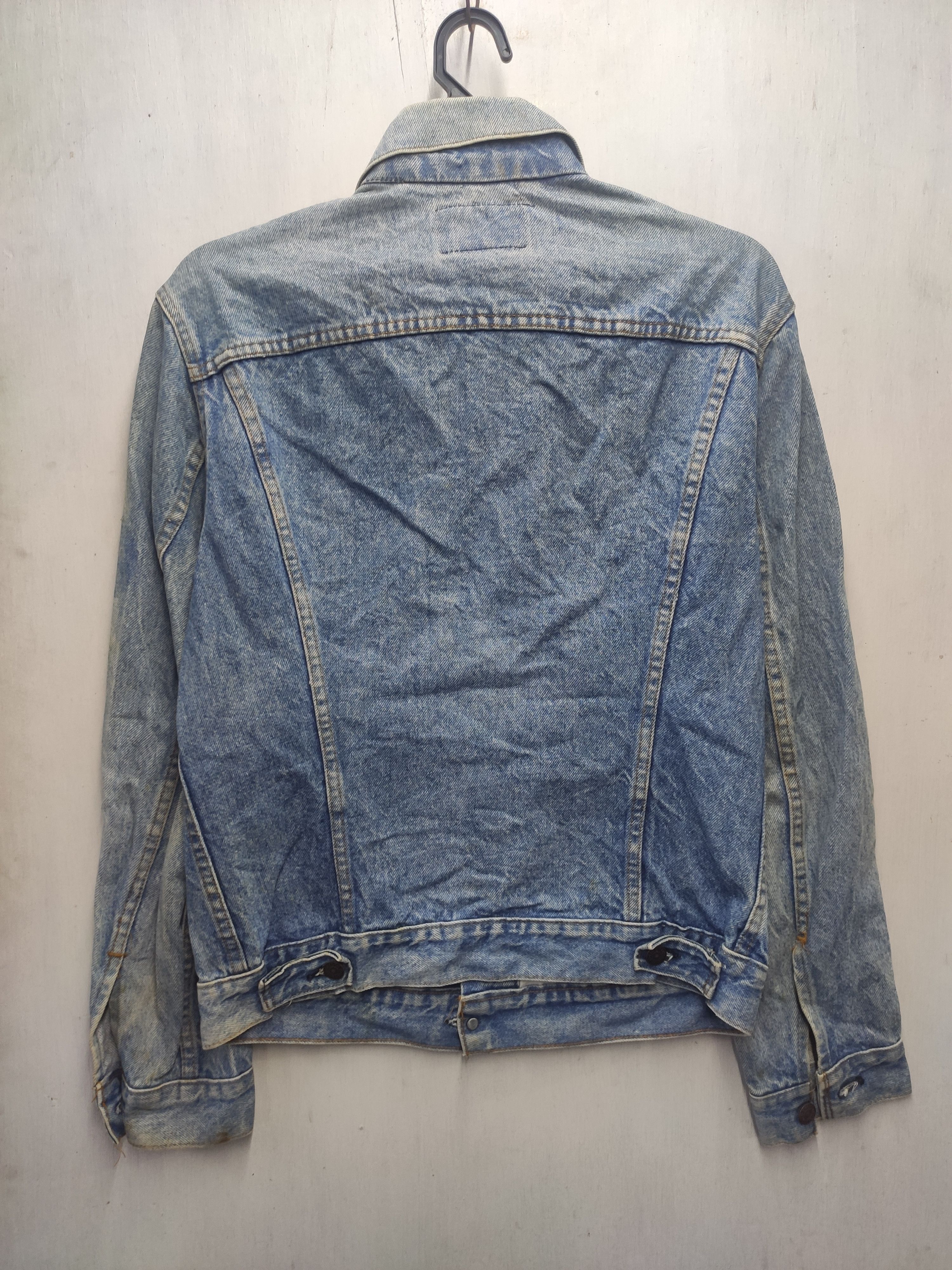 Levi's Vintage Clothing Vintage 90s Vintage Levis Denim Jacket Trucker Sun faded Size US M / EU 48-50 / 2 - 4 Thumbnail