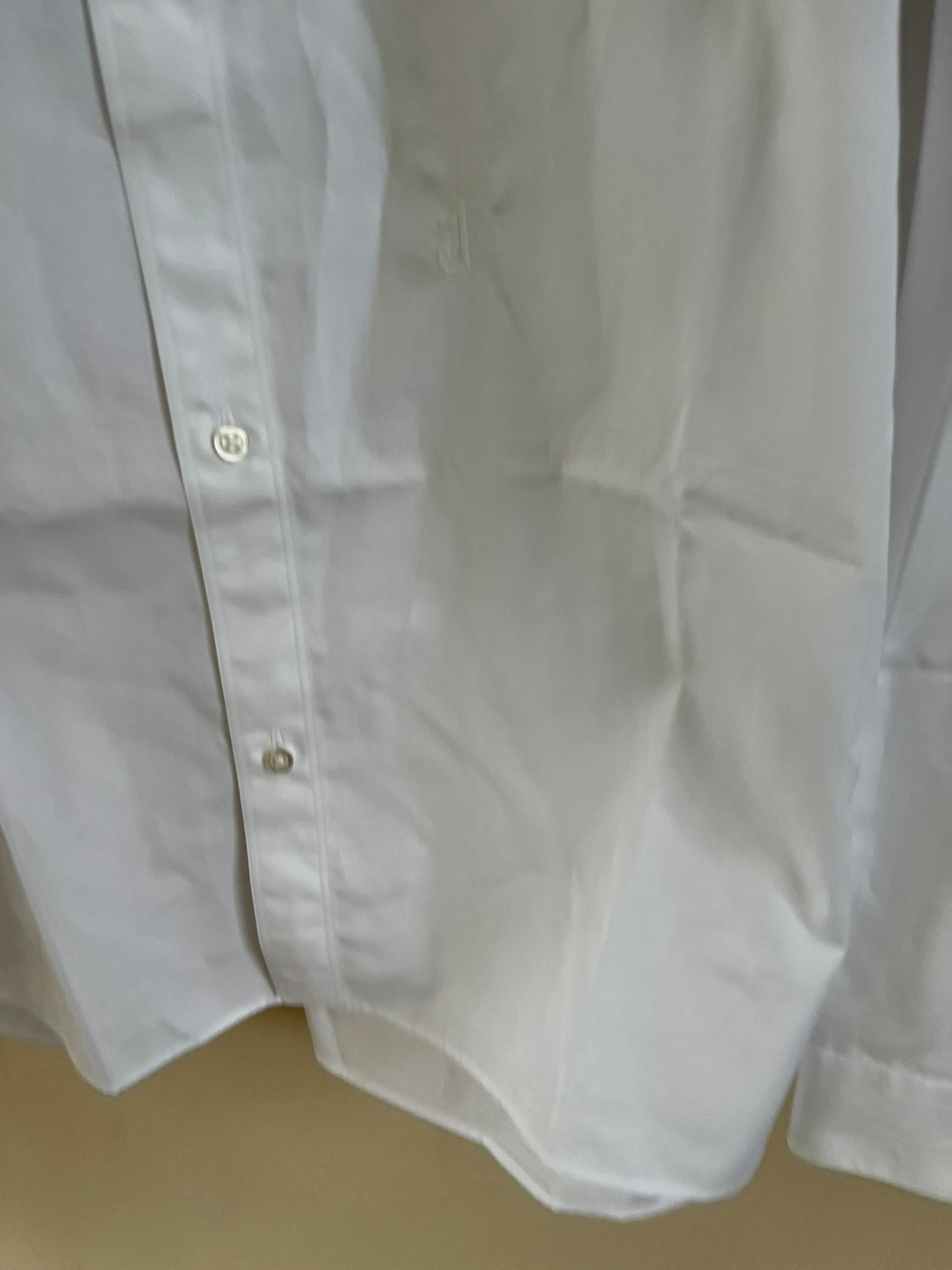 Jil Sander Embroidered Thursday Button Up in White Size US M / EU 48-50 / 2 - 3 Thumbnail