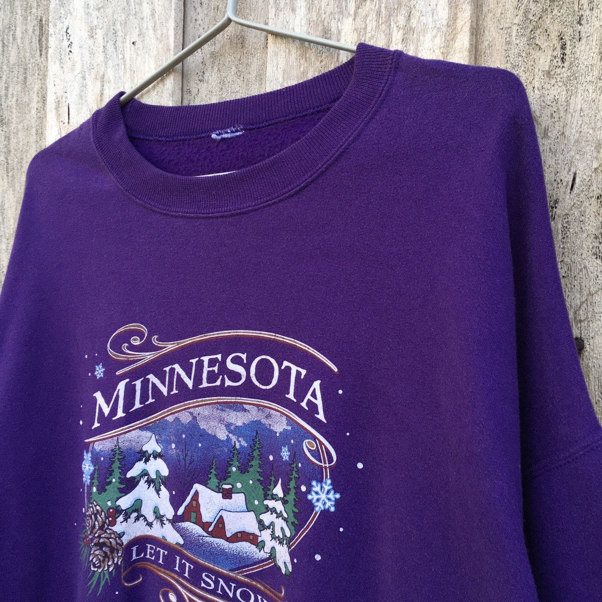 Other × Vintage Vintage Minnesota Let it Snow Animated Crewneck Sweatshirt Size US XL / EU 56 / 4 - 5 Thumbnail