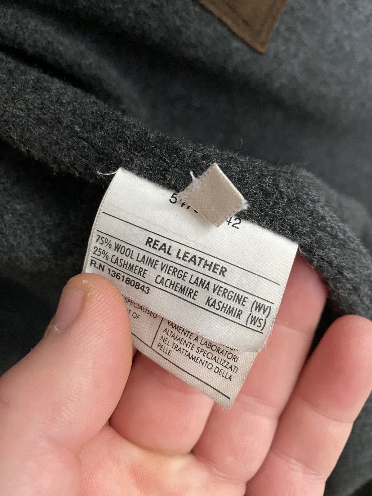 Salvatore Ferragamo Vintage Salvatore Ferragamo Leather Jacket Burberry Size 52 Size US L / EU 52-54 / 3 - 14 Thumbnail