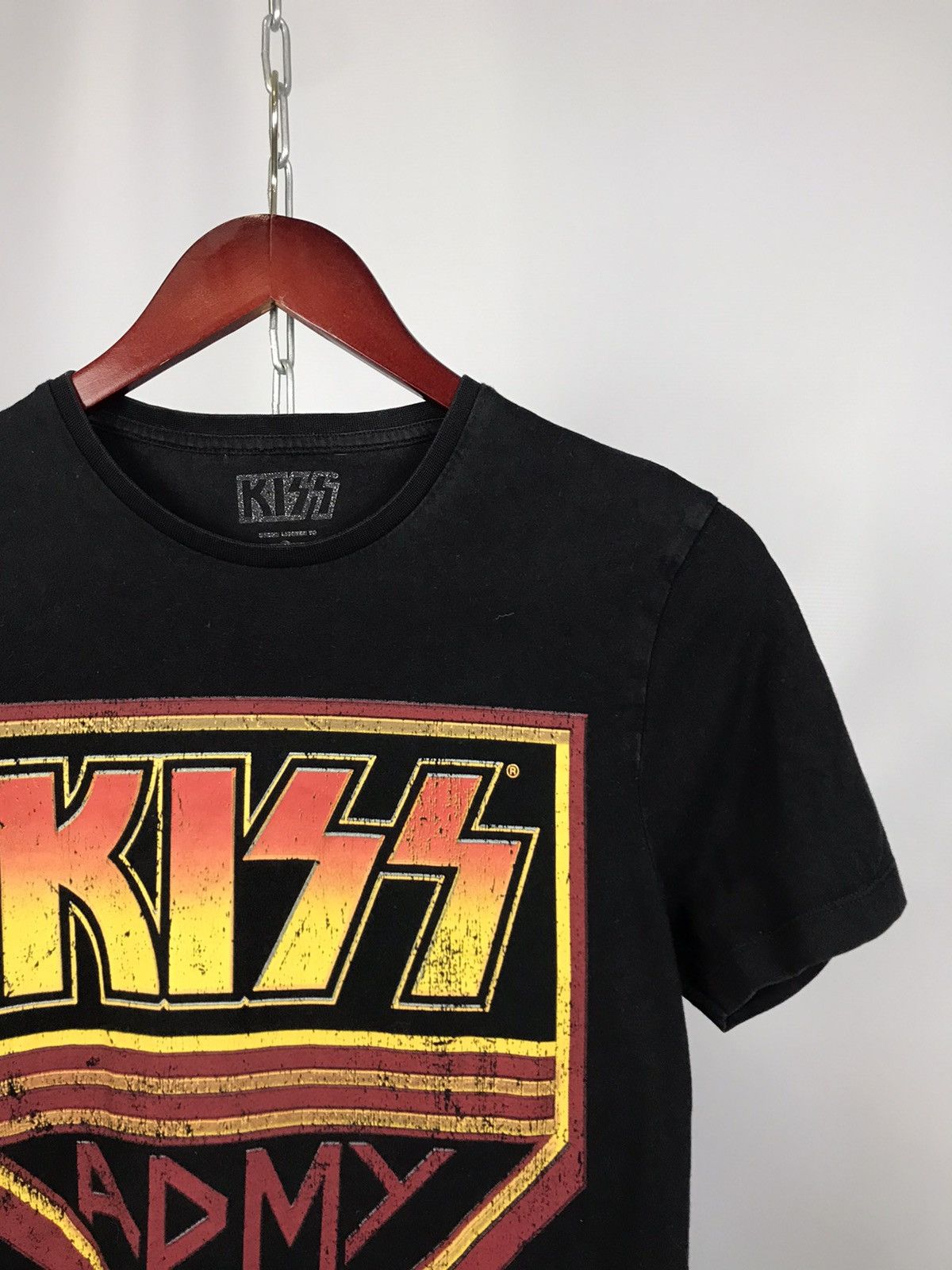 KISS Kiss army vintage T-shirts rock tee band tee Size US XS / EU 42 / 0 - 2 Thumbnail